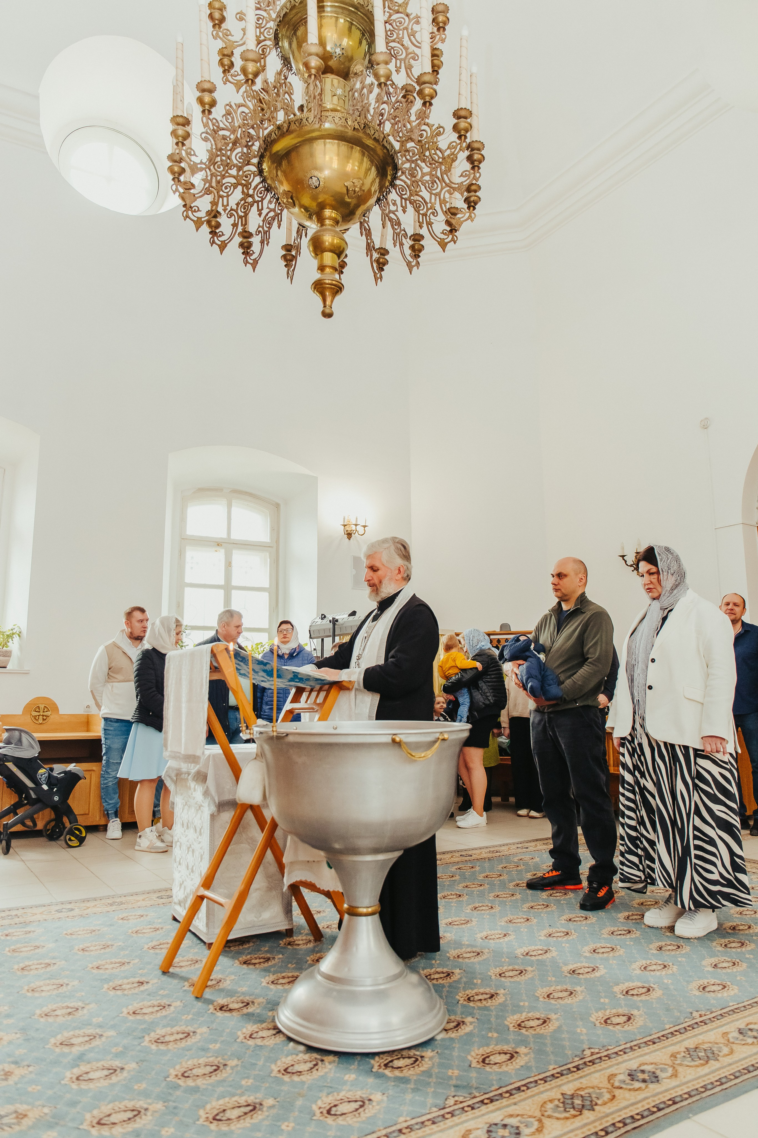 Фотосъемка крещения ребенка. Фотограф новорожденных и детский в Сергиевом Посаде Кругликова Юлия