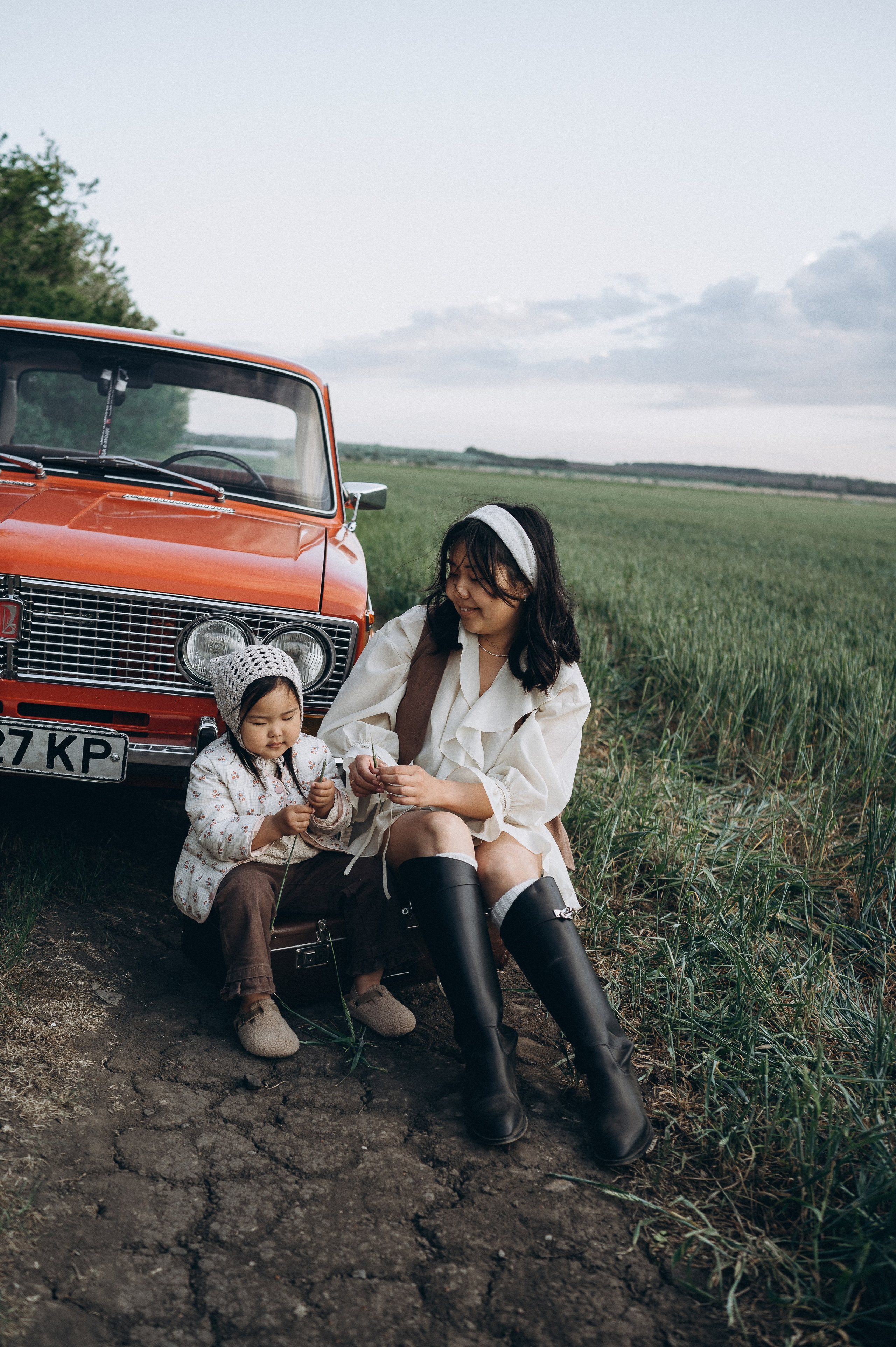 Семейная фотосессия с авто. Семейный фотограф Ростов-на-Дону Татьяна Соколова