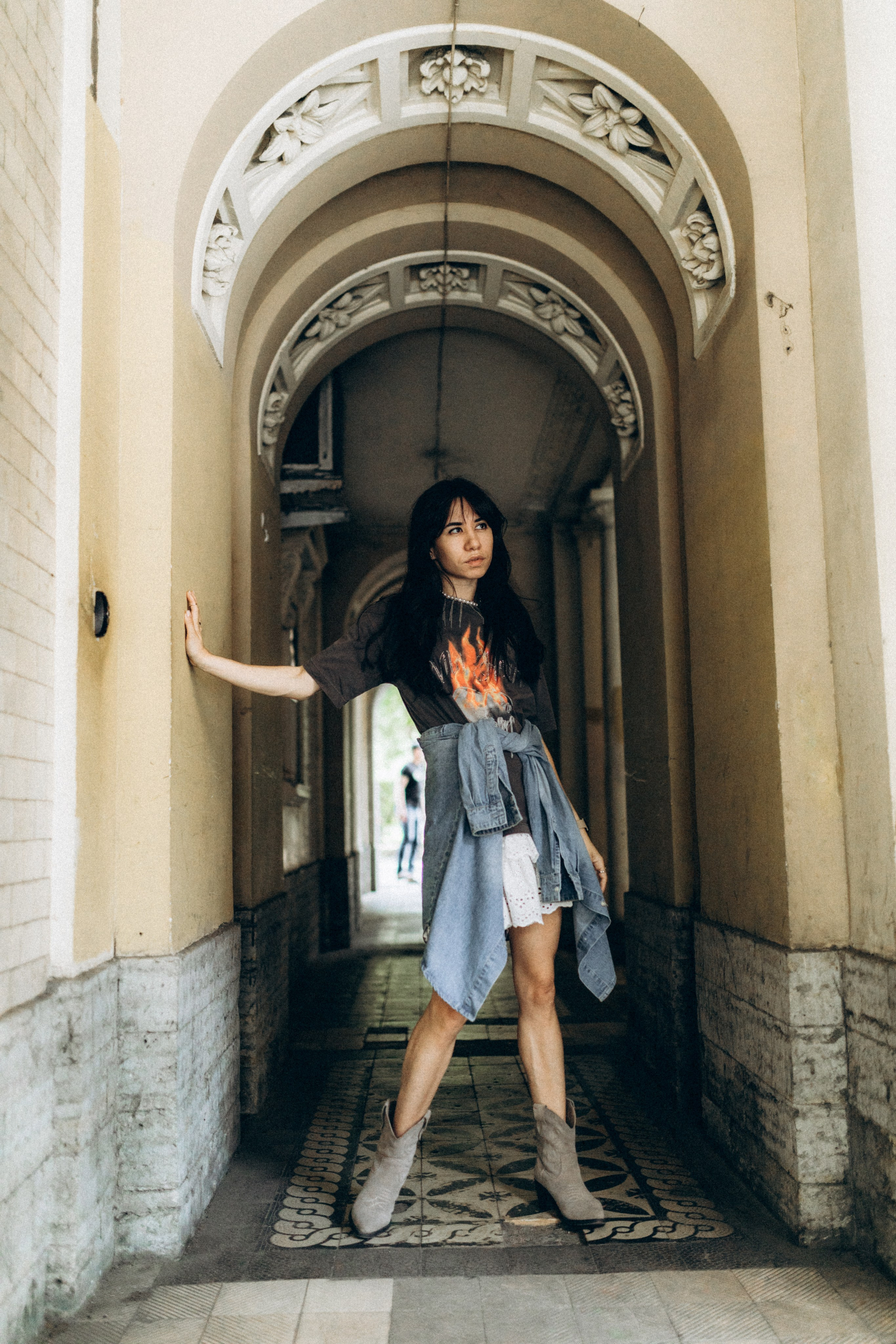 Алёна. Питерские дворики. Фотограф НОГИНСК, Москва, Анастасия Белая