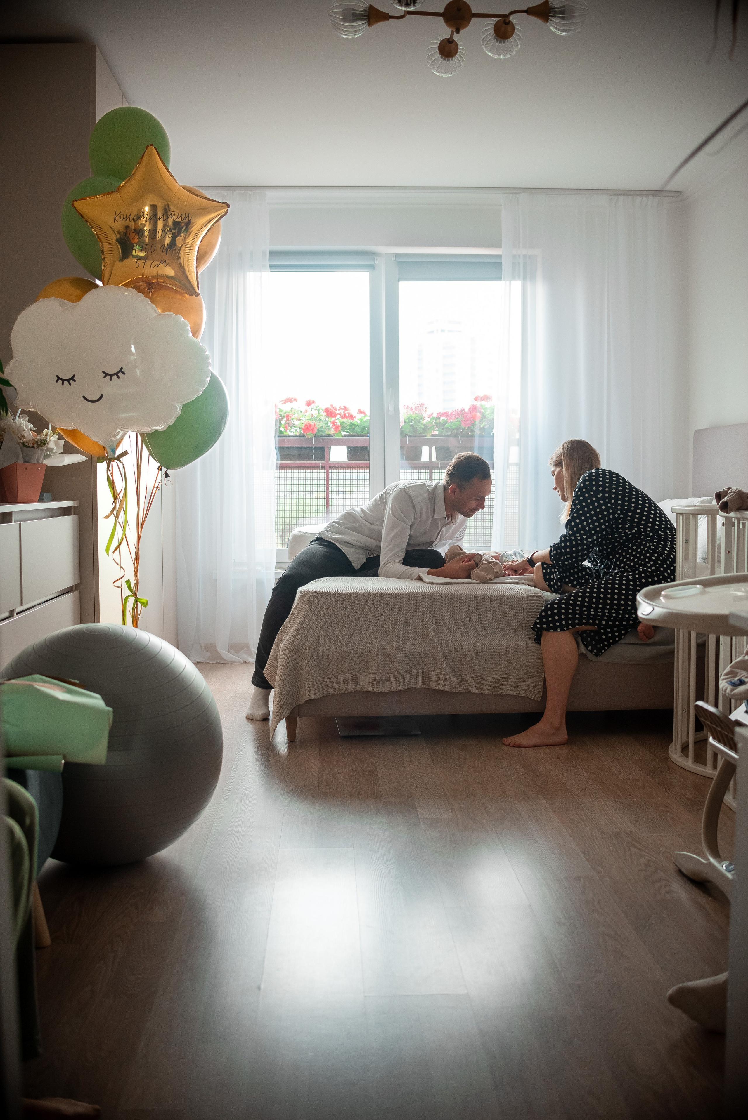 Выписка Константина 2РД. Семейный фотограф на выписку из роддома и крещение Минск Настя Гришук