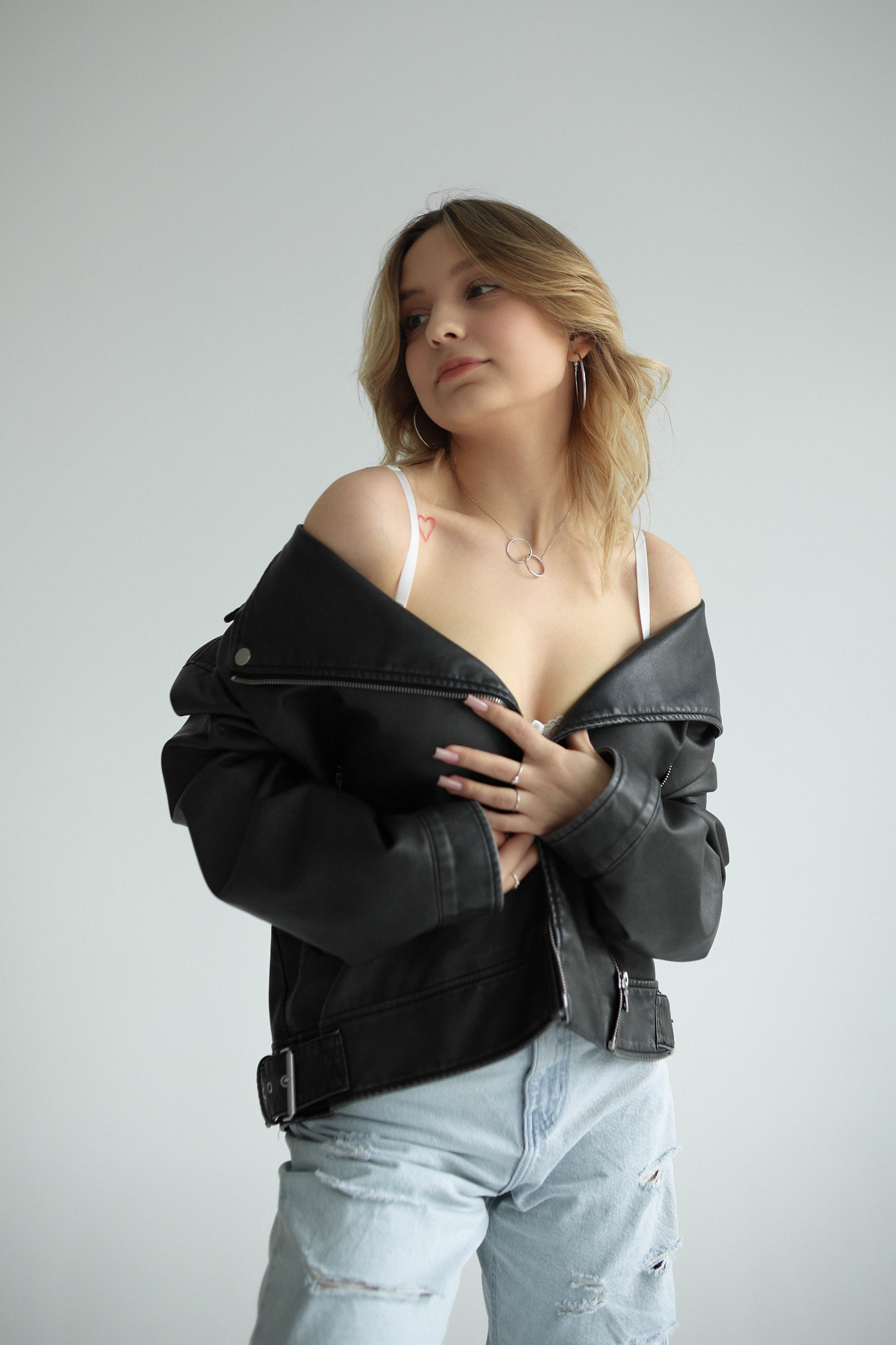 Фотосъемка для Юли в студии. Фотограф Самара Лена Мандарин