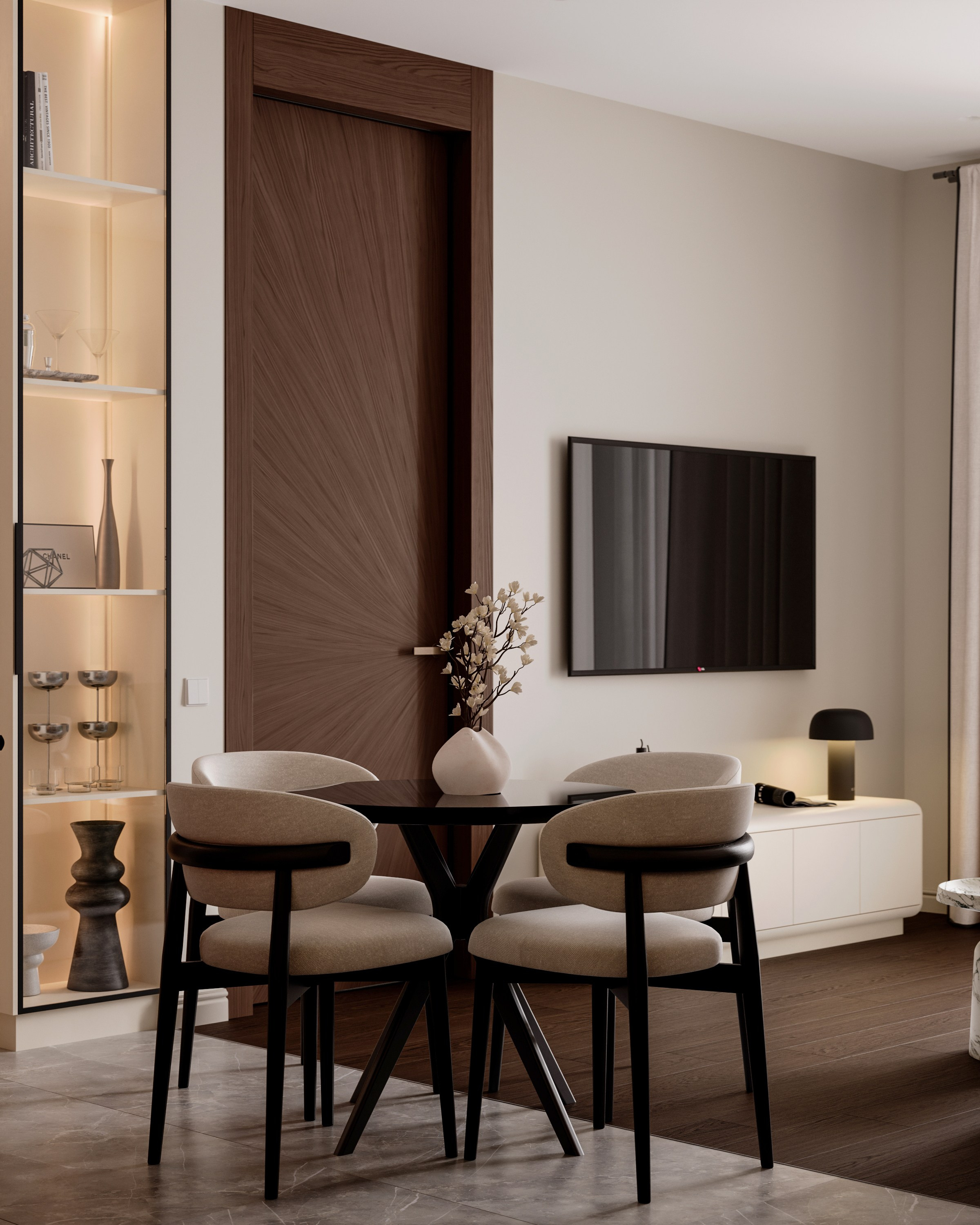 ЖК «Город в лесу» | 43 m². 3D визуализация интерьеров — Ирина