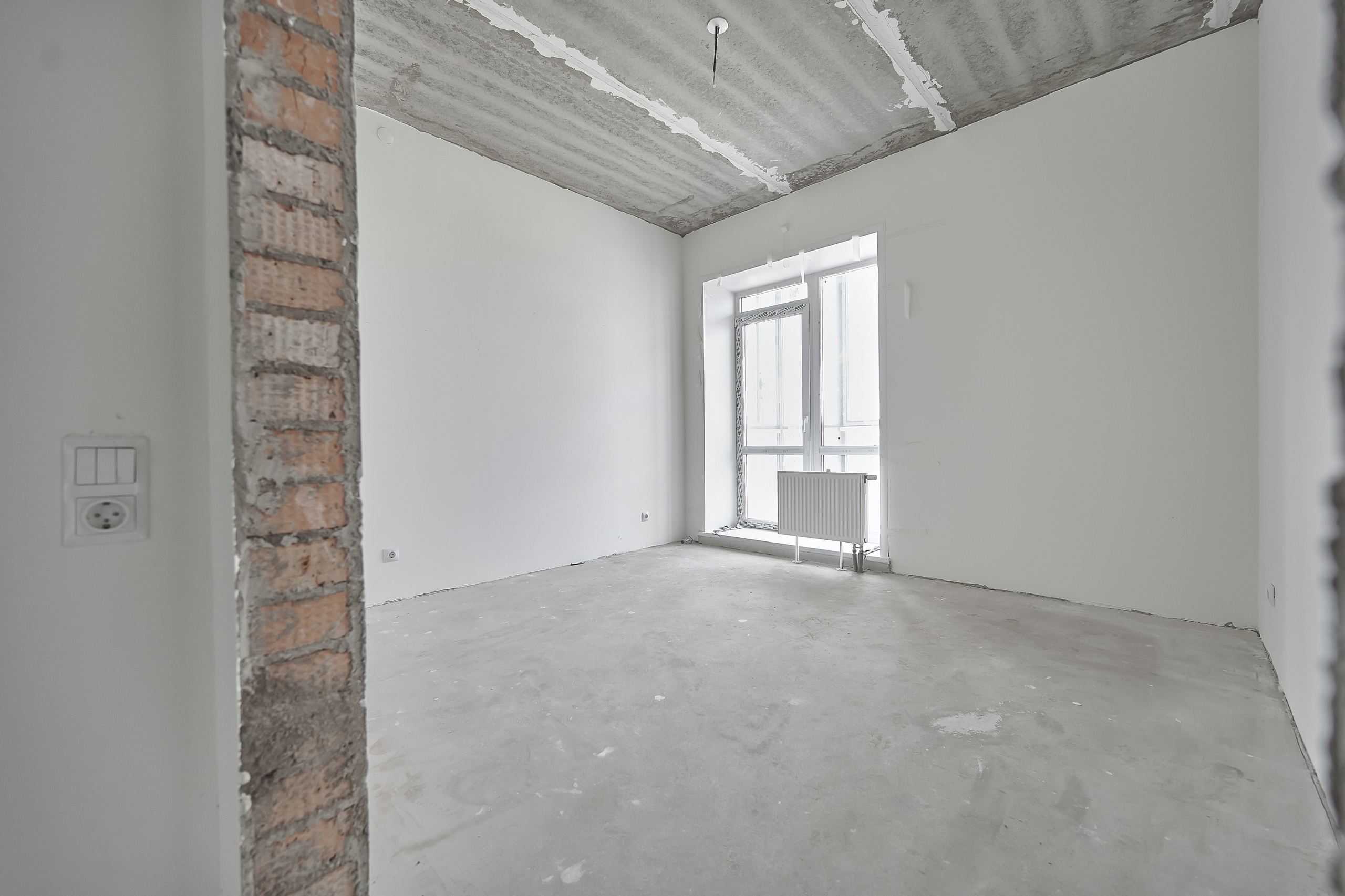 Съёмка квартиры (под отделку) для продажи. Фотограф Яковлев Роман — Красноярск