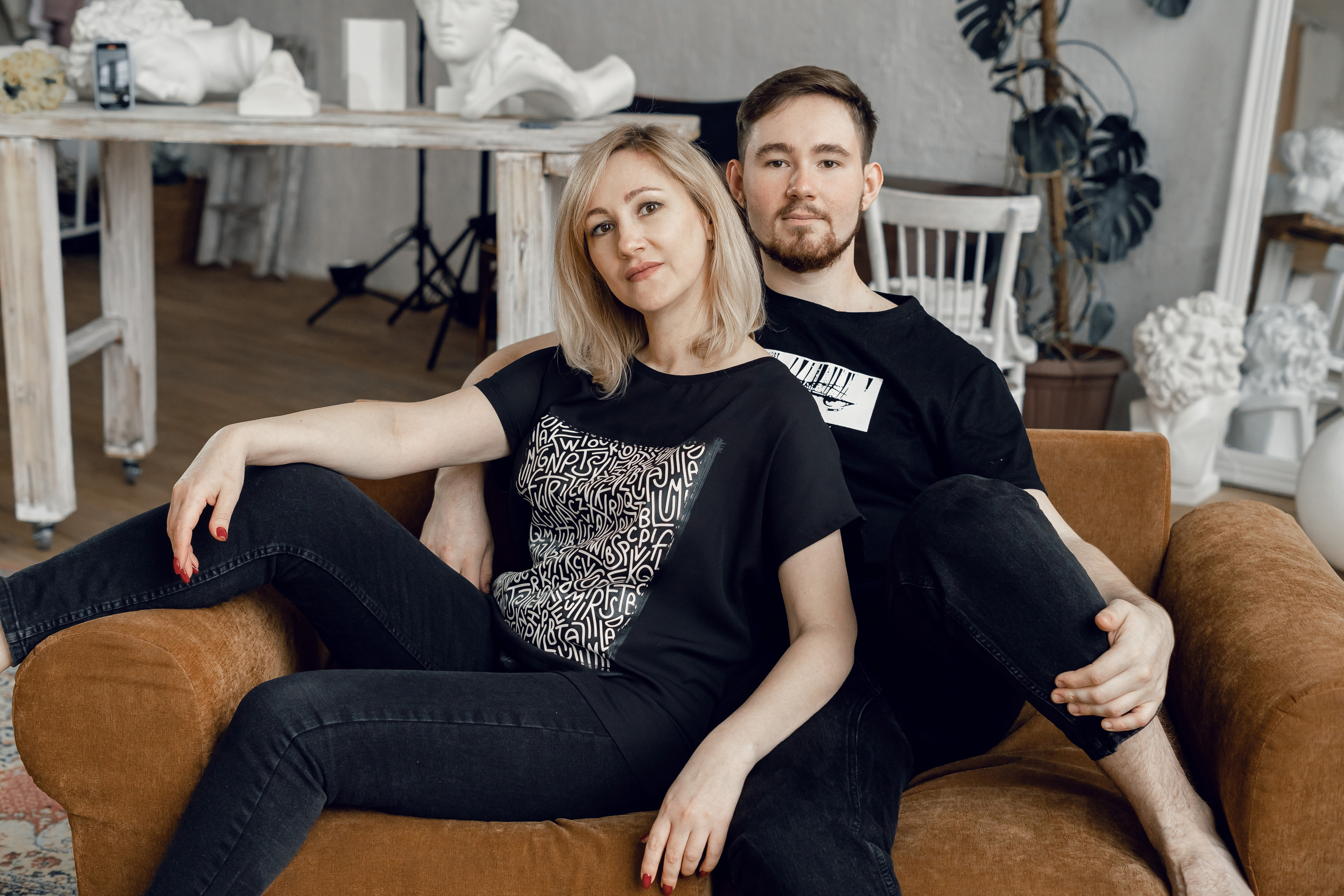 Мама и взрослый сын. Фотограф Ларионова Надежда|Ставрополь