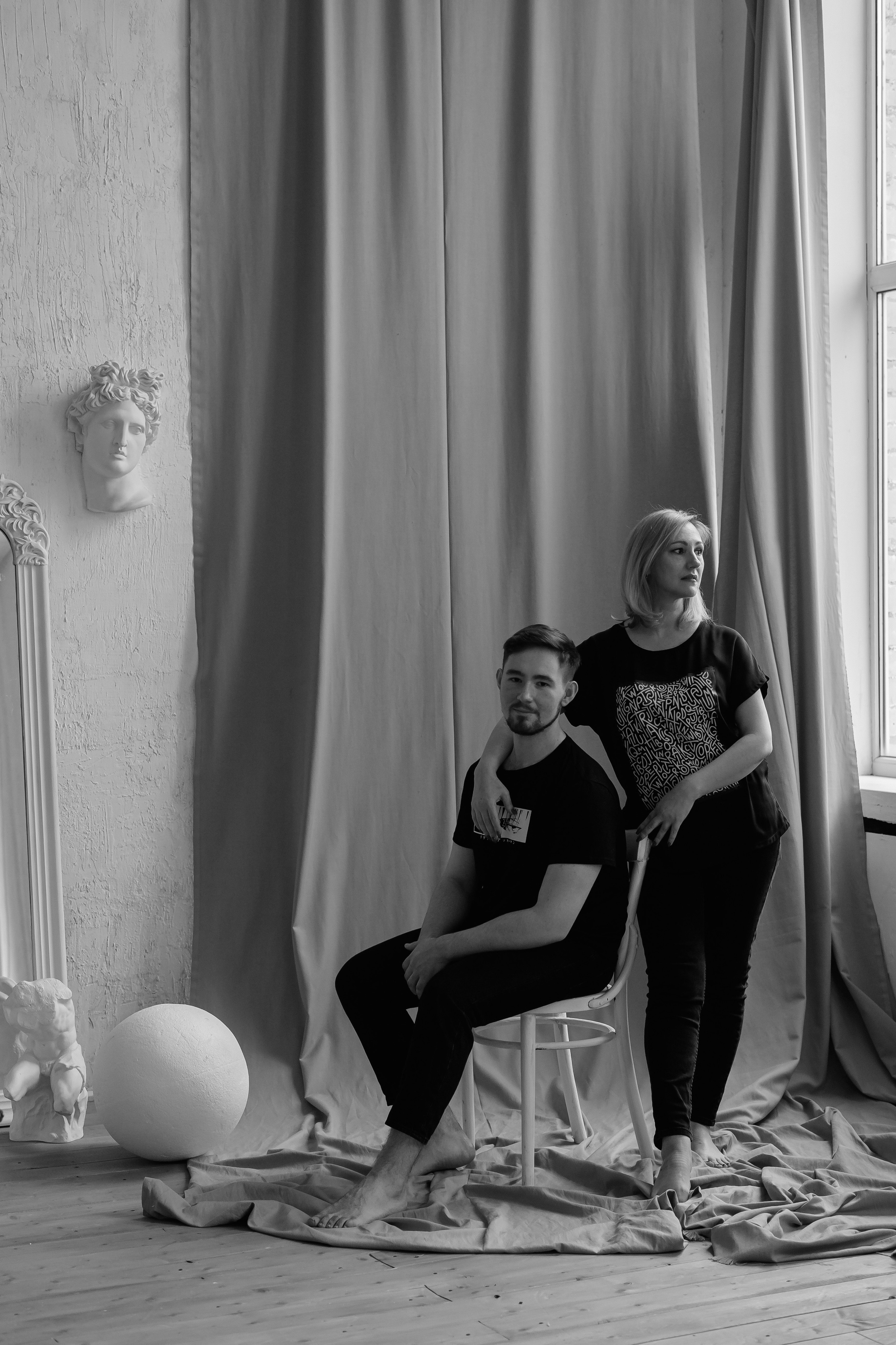 Мама и взрослый сын. Фотограф Ларионова Надежда|Ставрополь