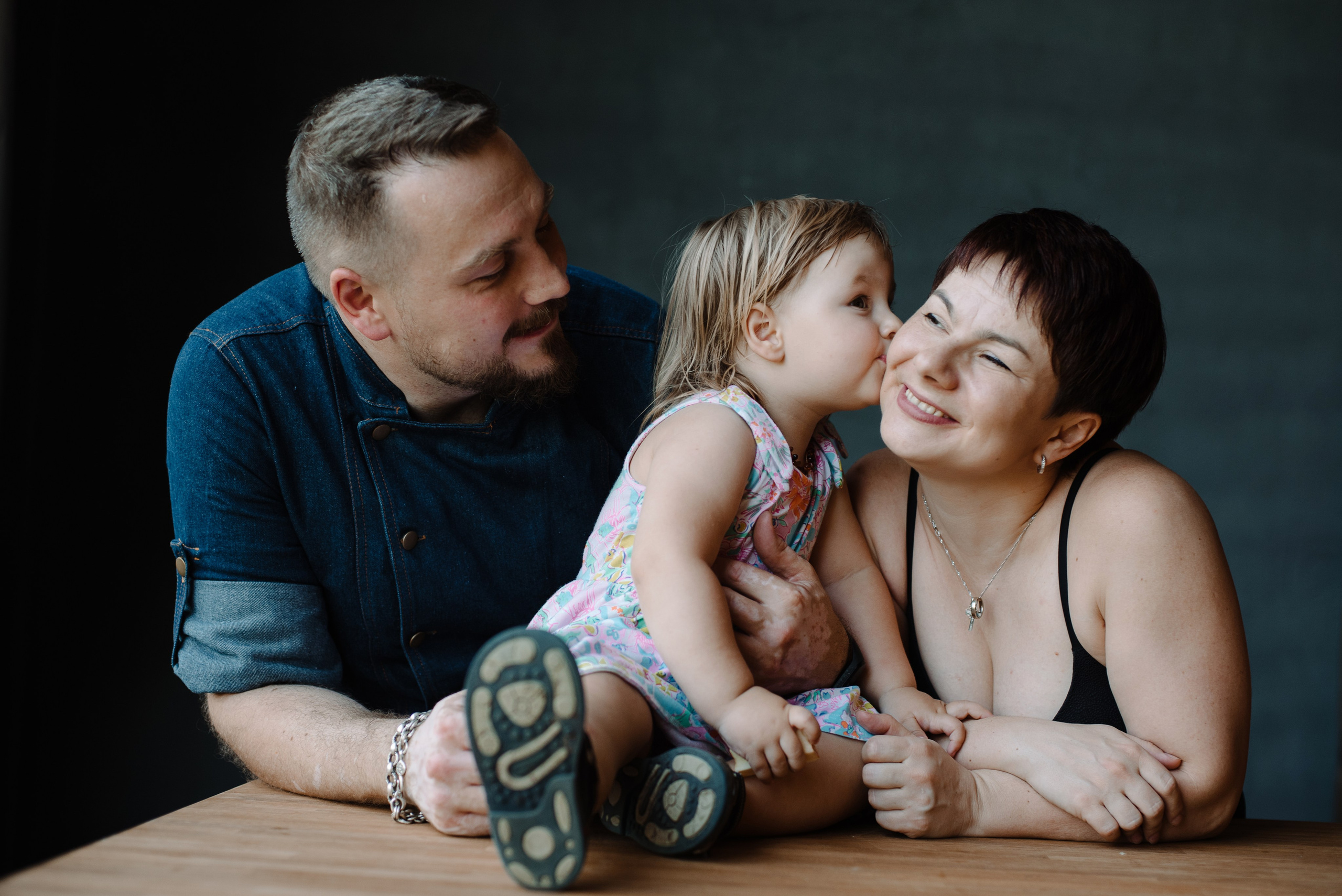 Сергей, Нина и Ева. Фотограф Алиса Калинина