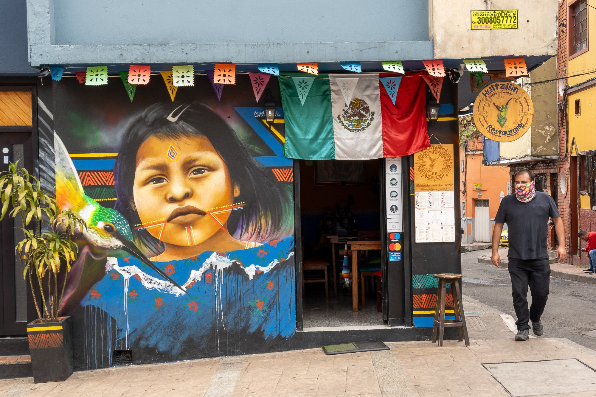 Богота, столица Колумбии. Bogotá, the capital of Colombia. Фотограф Алексей Скоробогатько