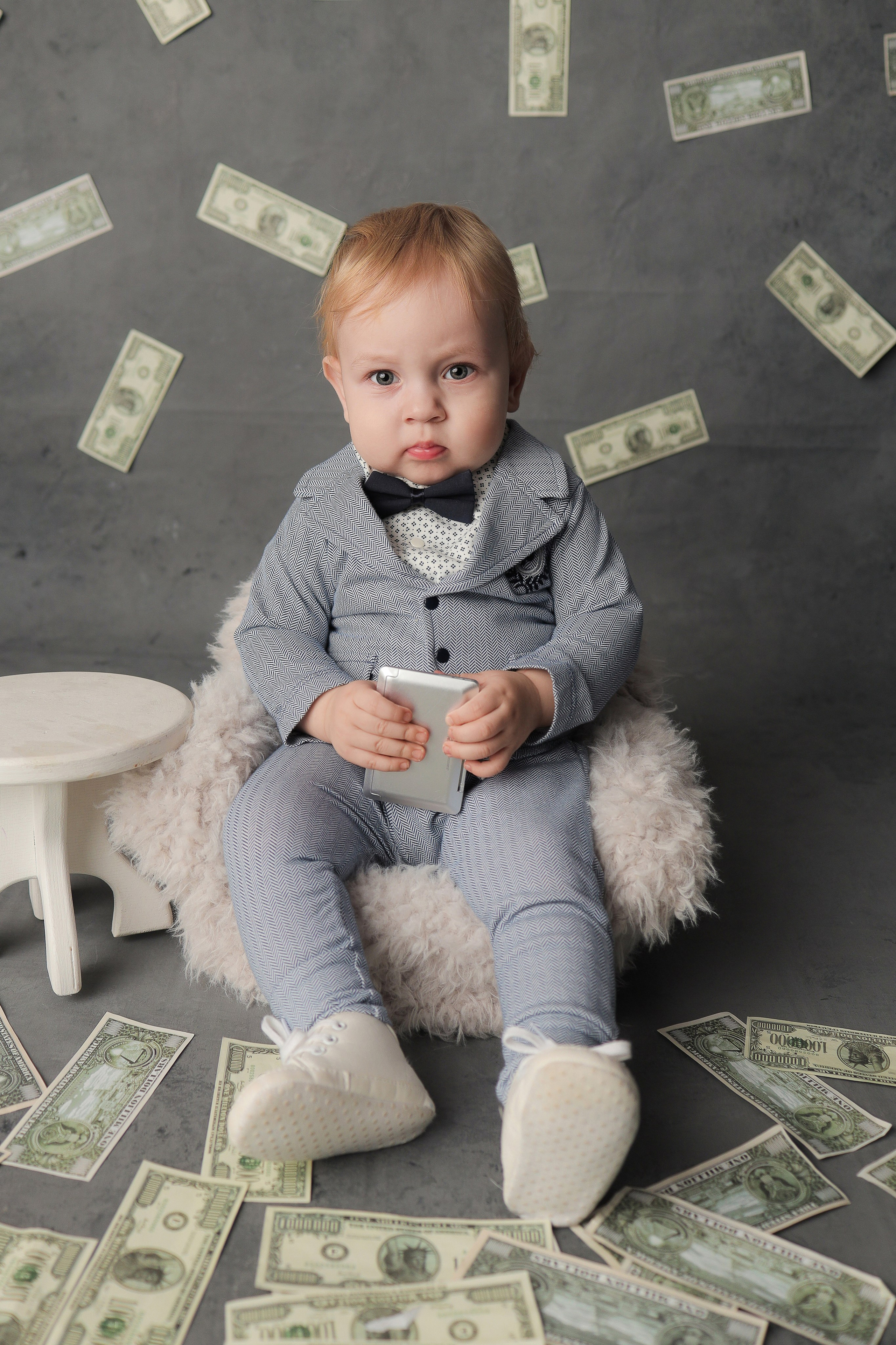 Тимофей, 1 годик. Фотограф новорожденных в Новокузнецке Анна Горошникова