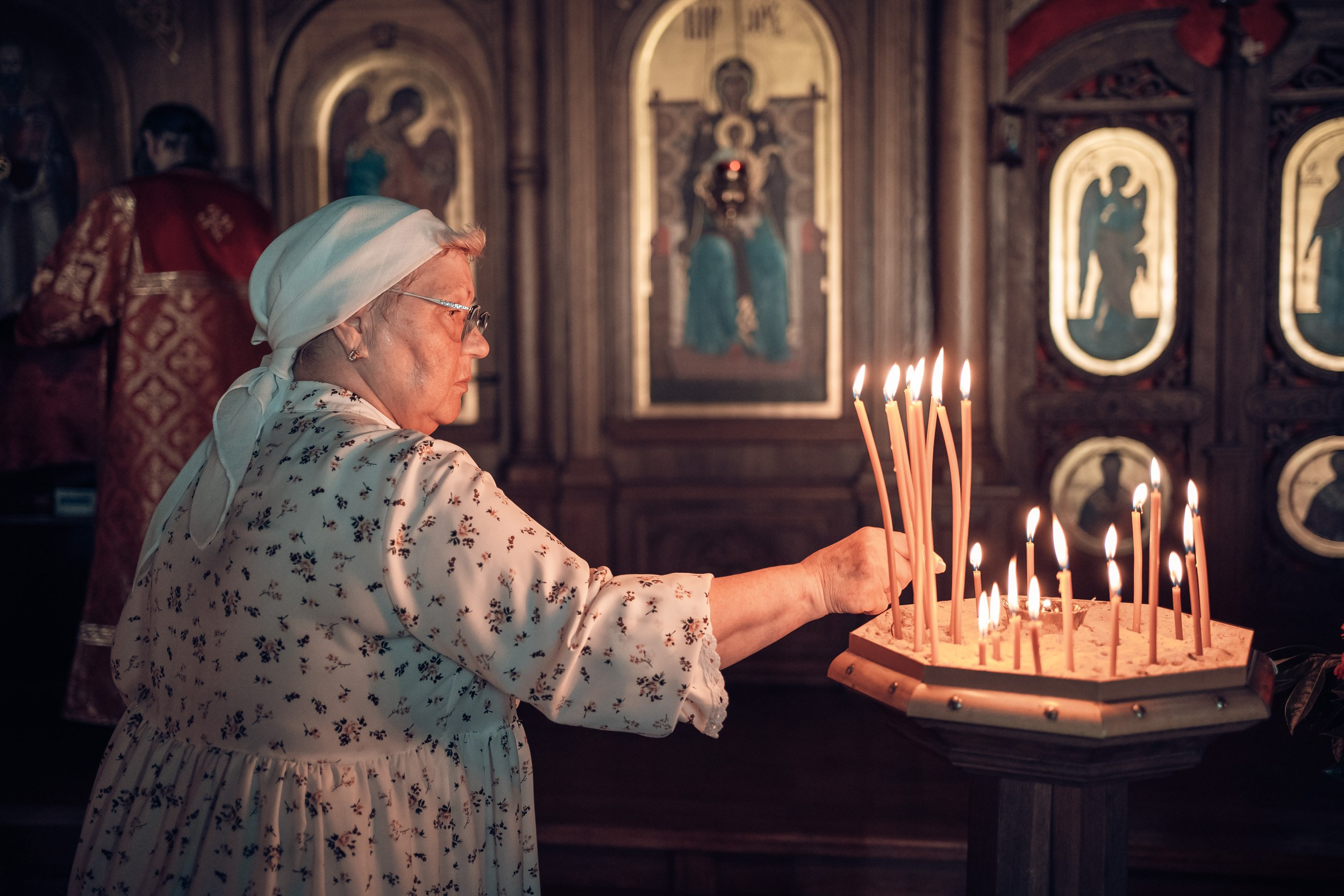 Престольный праздник пещерного скита Вмч.Феодора Стратилата, Крым. Церковный фотограф Севастополь