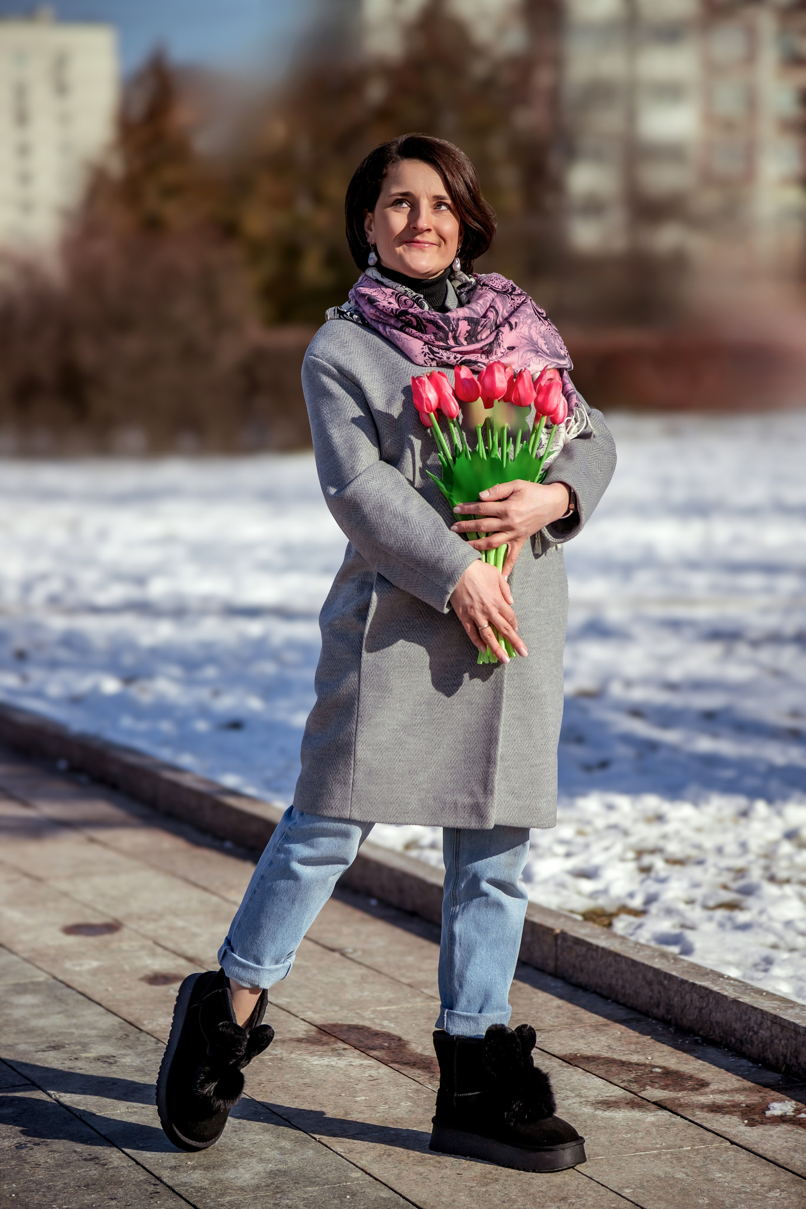 Фотопроект женский «Весна в городе». Фотограф Алина Лебедь