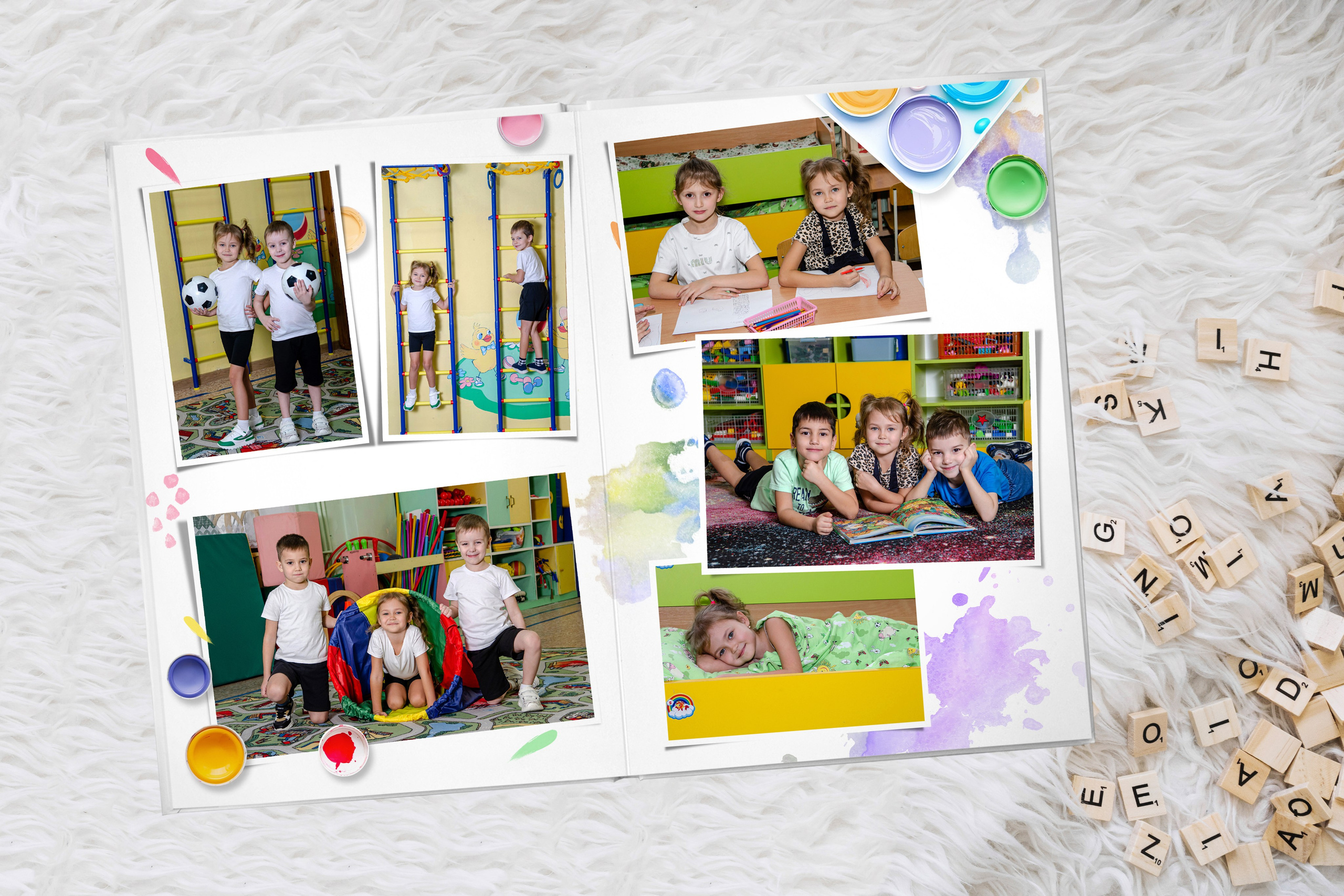 НАШИ РАБОТЫ — ДЕТСКИЙ САД. Фотограф в Шелехове, лучшие выпускные альбомы в Шелехове