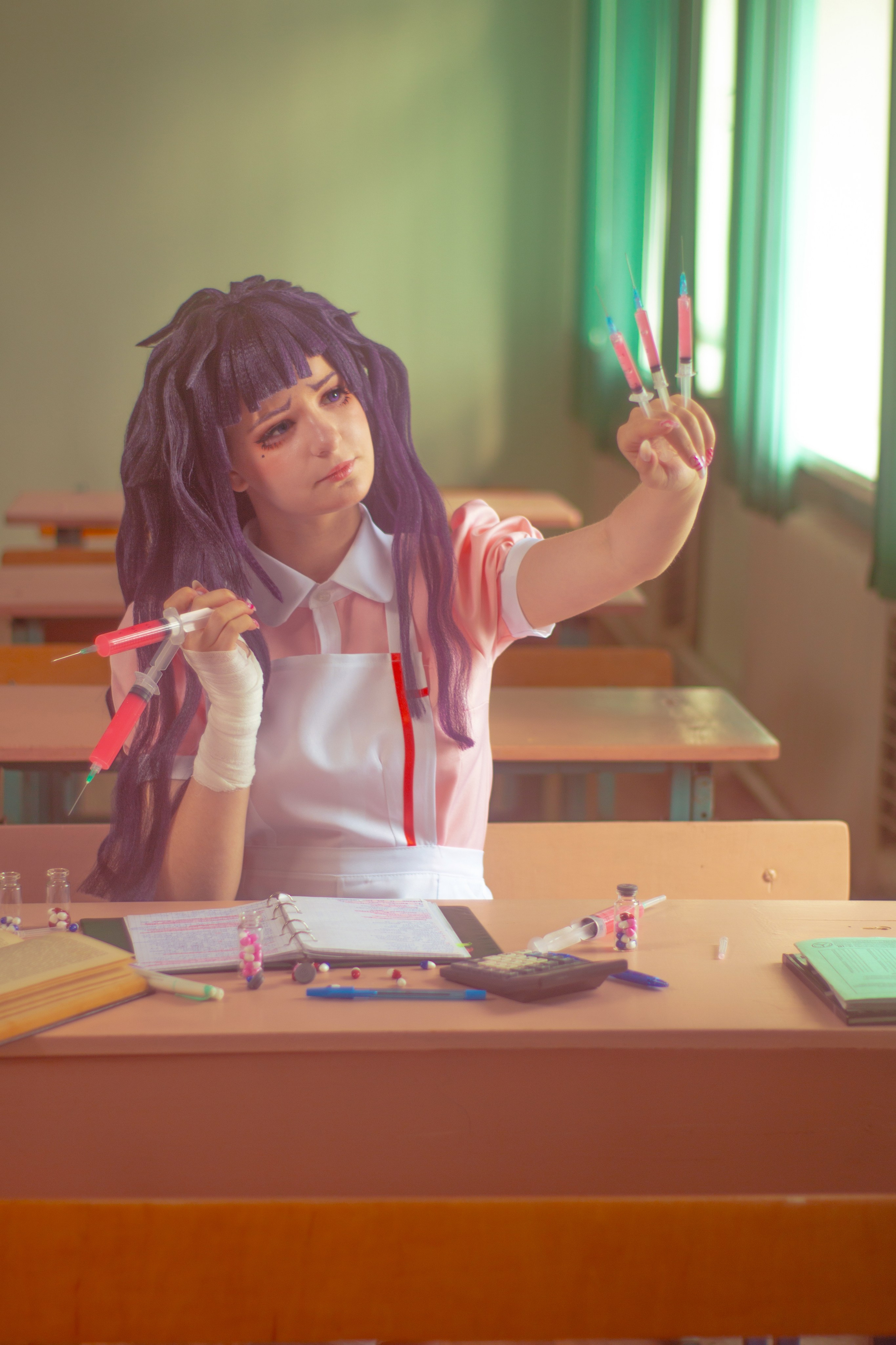 Enoshima Junko & Tsumiki Mikan (Danganronpa), Магадан-Ола 2024. Фотограф NotSilver