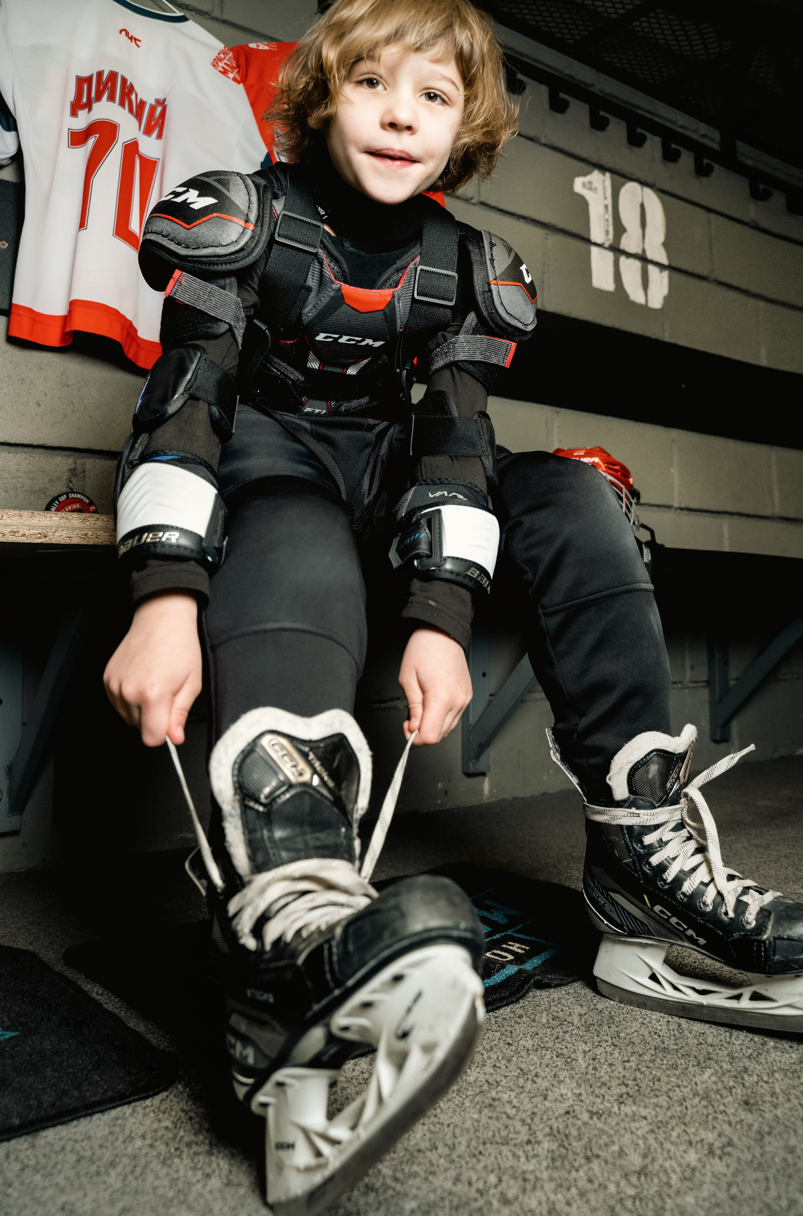 Хоккей. Контент фотограф в Москве Кулич Настя