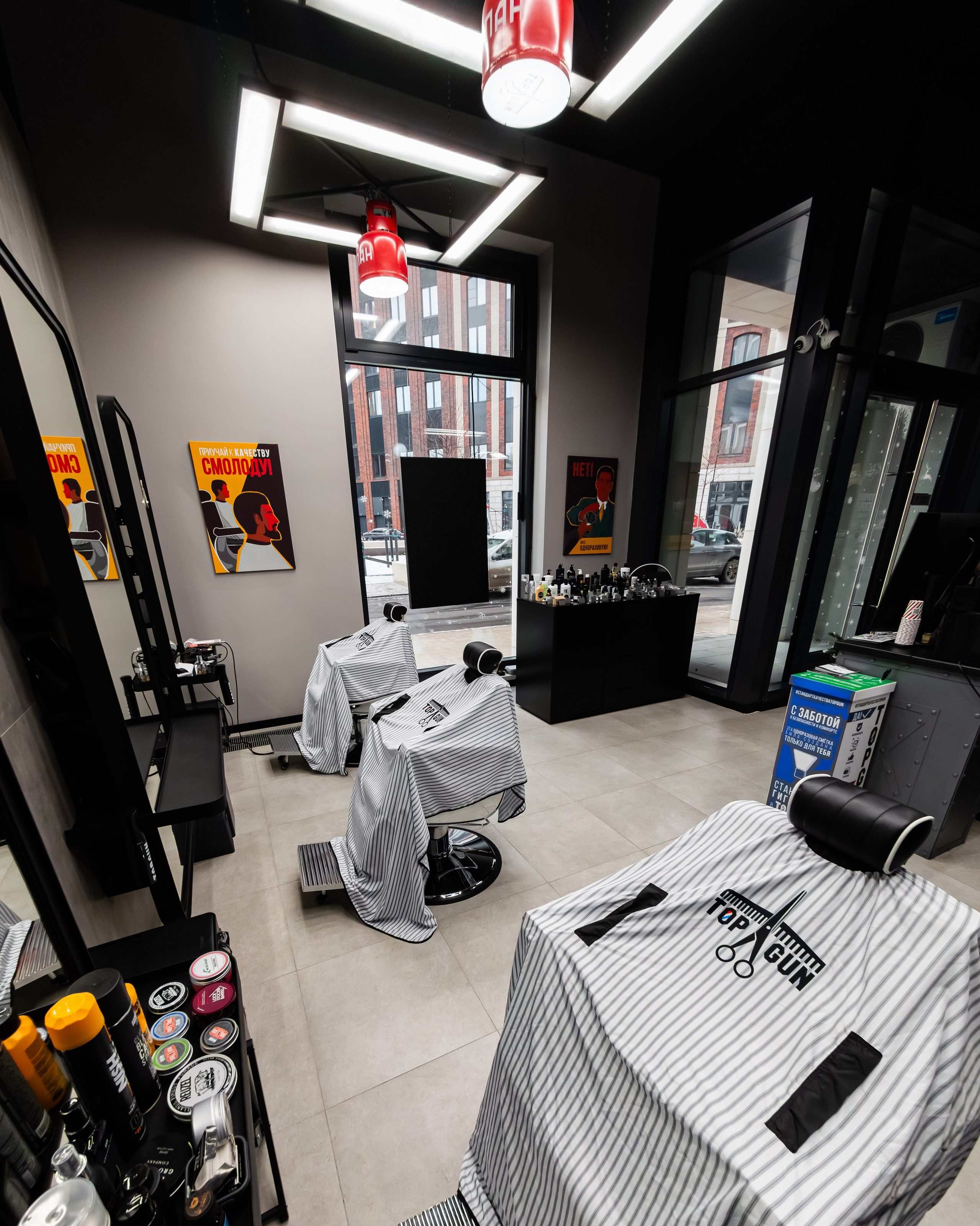 Интерьер TOPGUN. Фотограф Илья Варакин