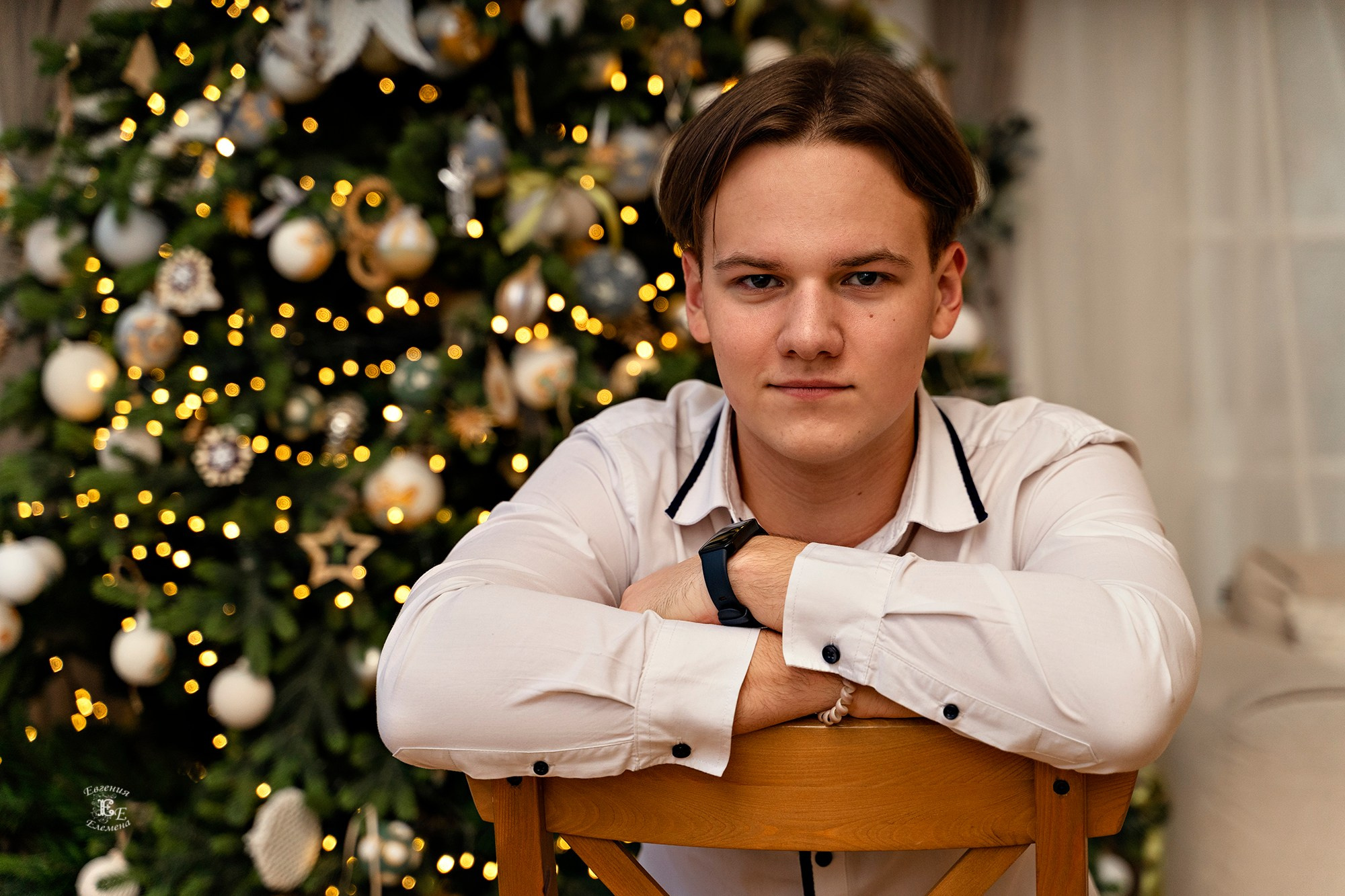 В студийном интерьере. Семейный и портретный фотограф в Санкт-Петербурге Евгения Елемена