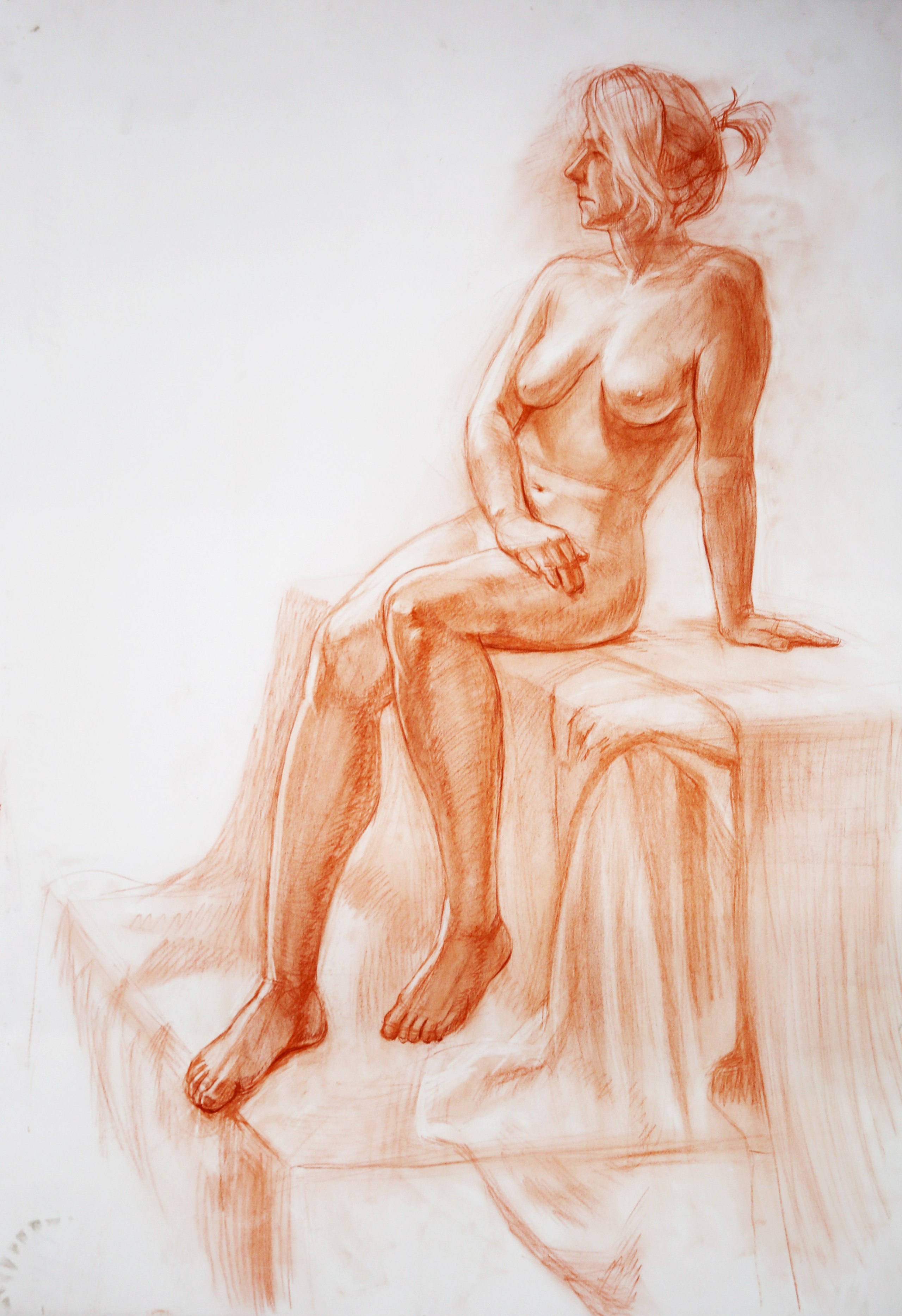 Академические работы. Динара Байгельдина — Графический дизайнер и художник-иллюстратор