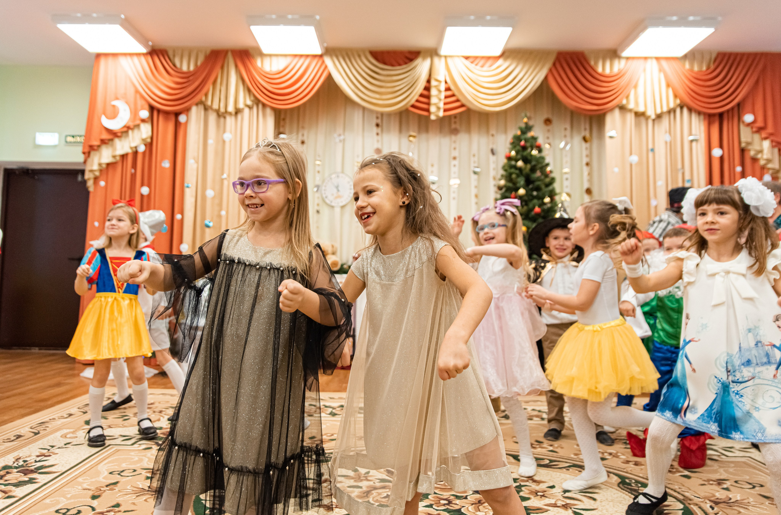 Детский сад. Новогодний утренник. Семейный и детский фотограф в Туле Светлана Воронкова