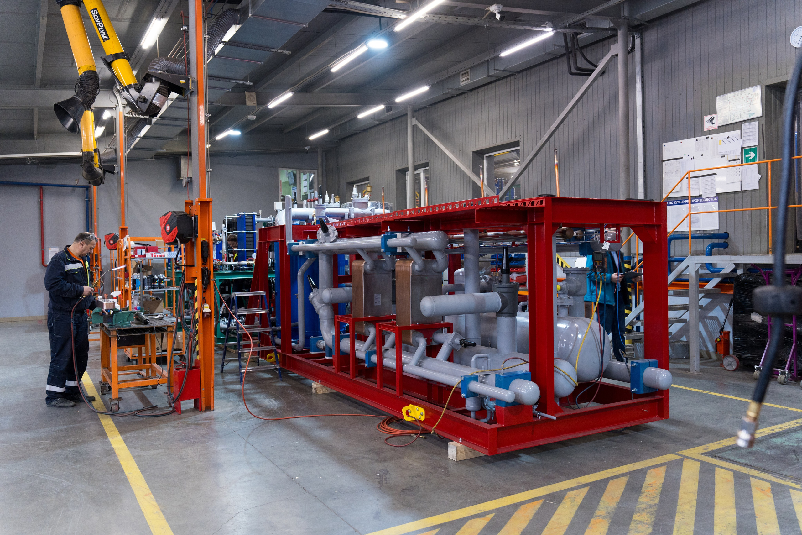 Производство холодильных установок (г. Киржач, 2024)