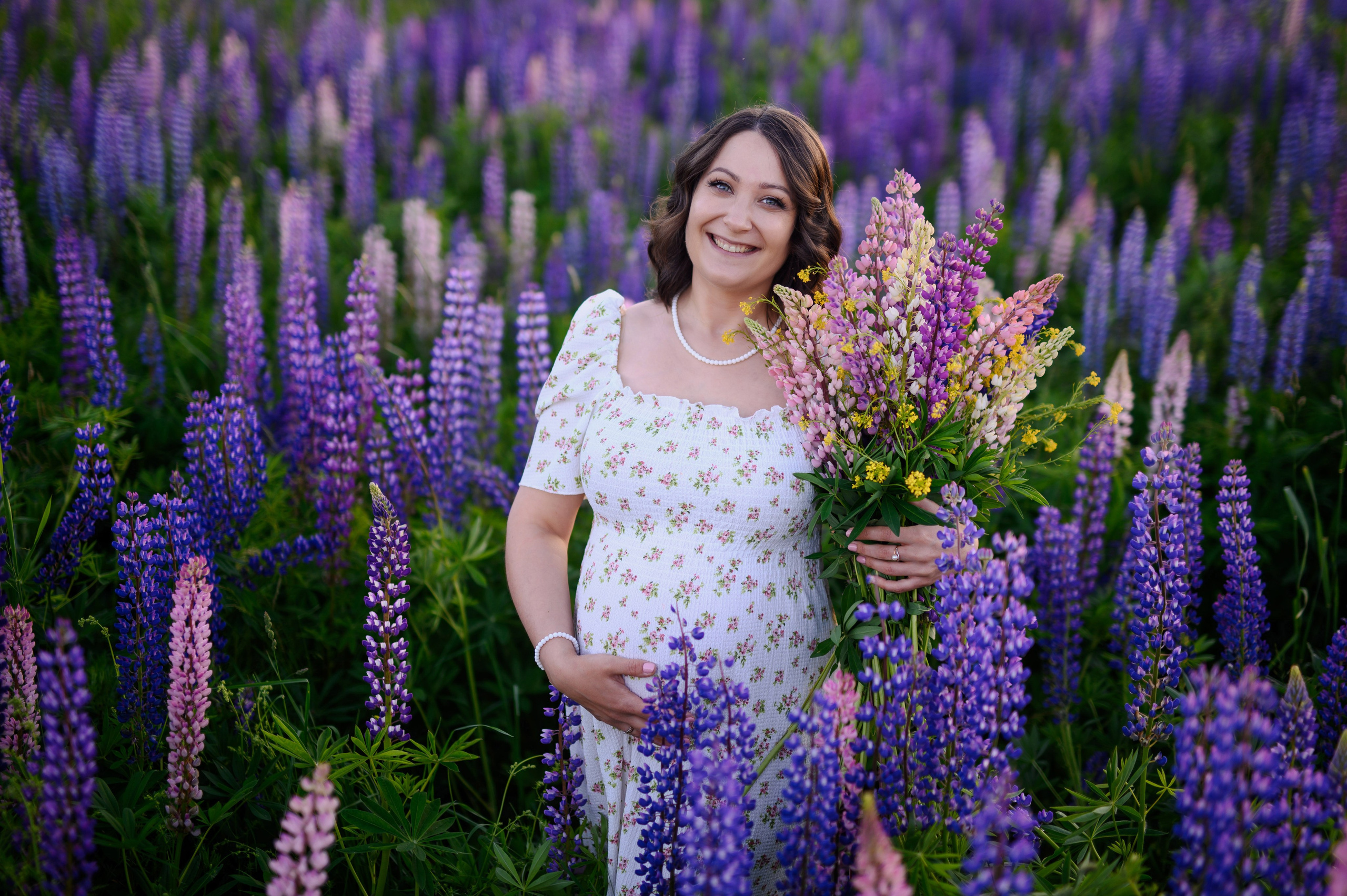Люпиновое счастье. Портретный, семейный и свадебный фотограф в Санкт-Петербурге и в Пушкине Ширяев Денис