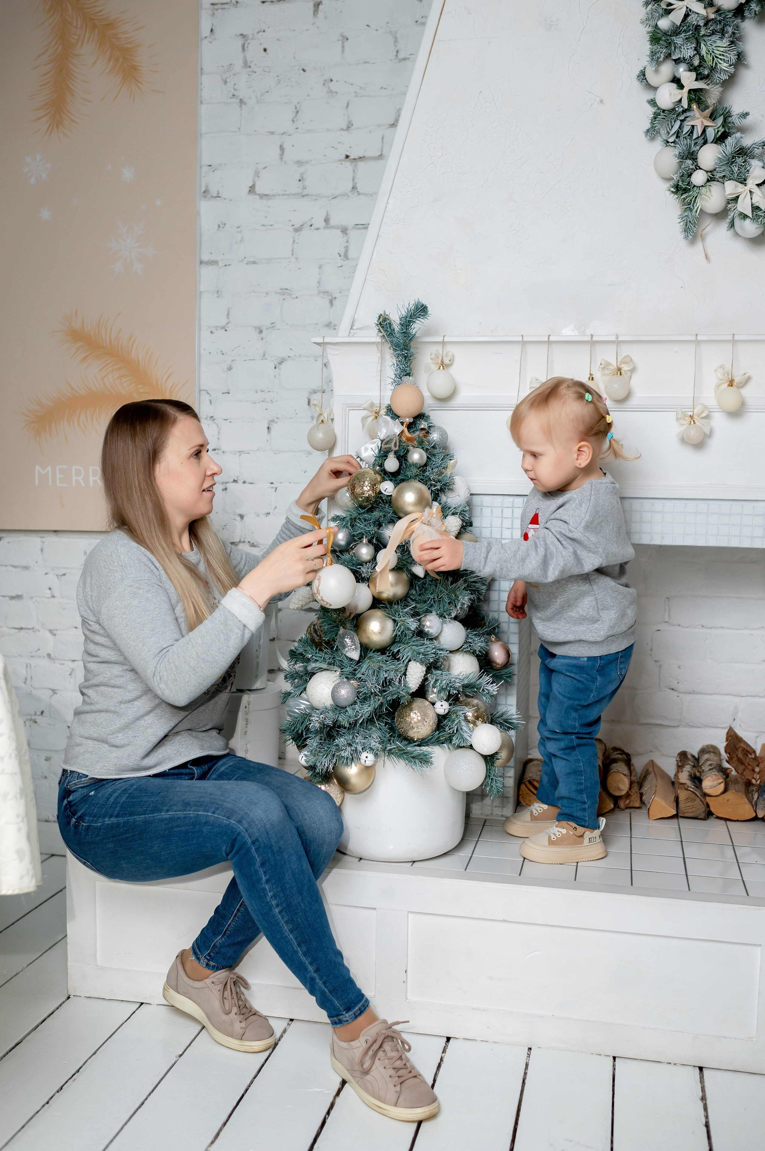 Новогодняя фотосессия для Ники. Портретный, семейный и свадебный фотограф в Санкт-Петербурге и в Пушкине Ширяев Денис