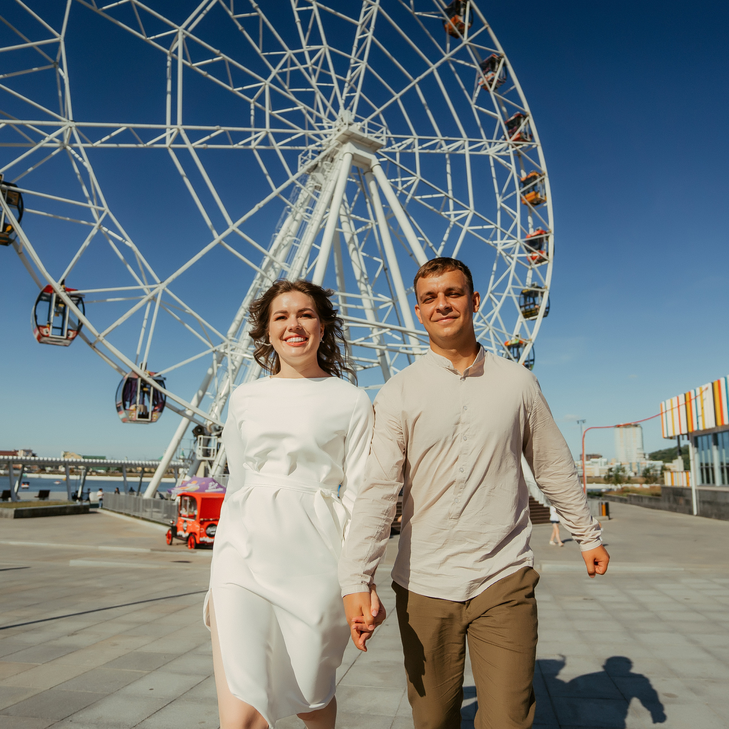 Прогулка Евгения и Светланы. Фотограф Никита Анкудинов. Москва — Чебоксары — Казань