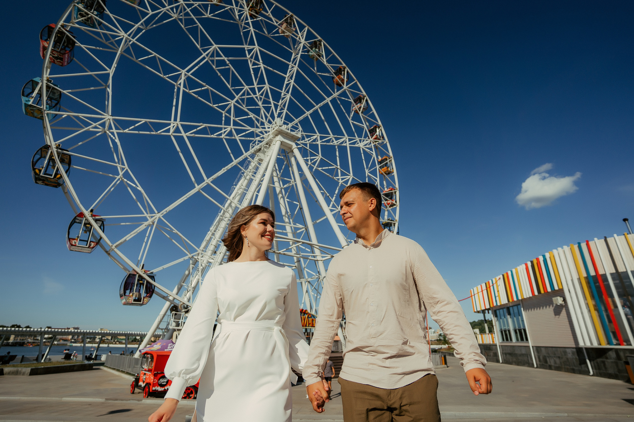 Прогулка Евгения и Светланы. Фотограф Никита Анкудинов. Москва — Чебоксары — Казань