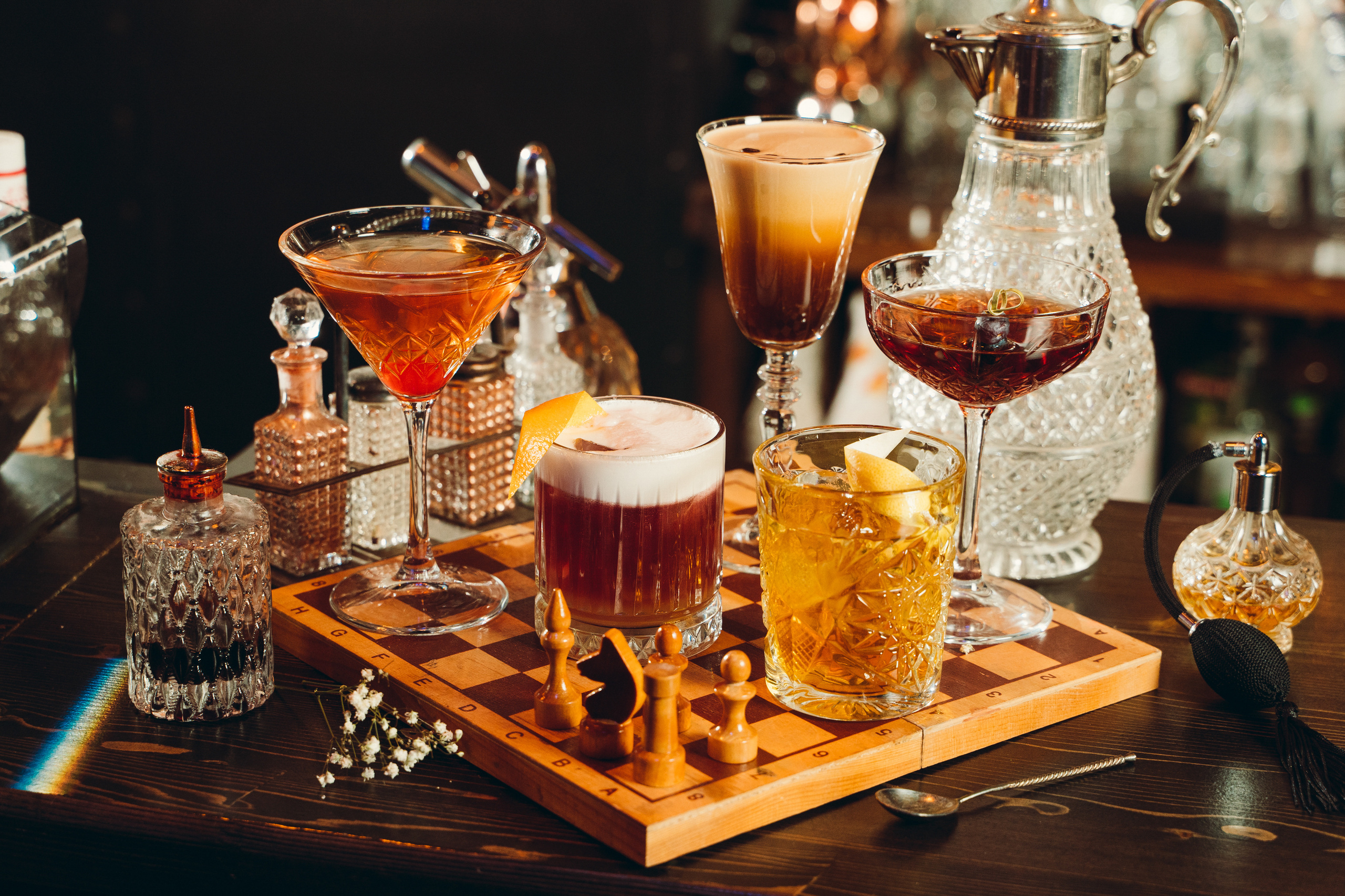 Коктейли для Jojo бара. Фотограф Никита Анкудинов. Москва — Чебоксары — Казань