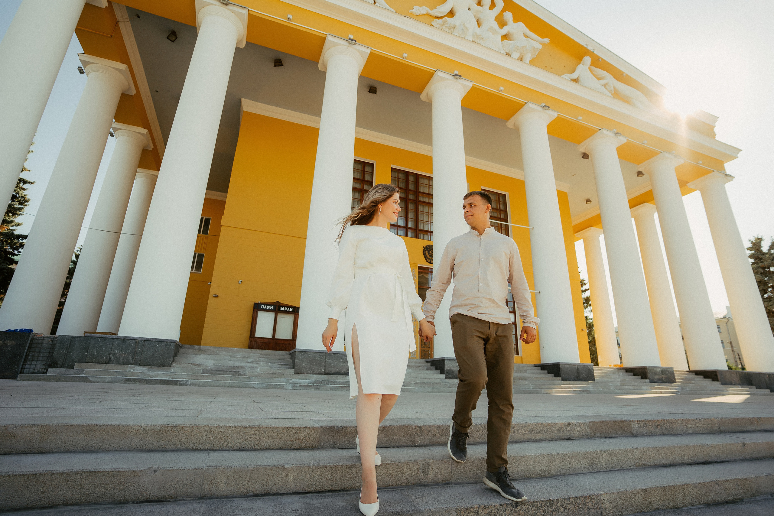 Прогулка Евгения и Светланы. Фотограф Никита Анкудинов. Москва — Чебоксары — Казань