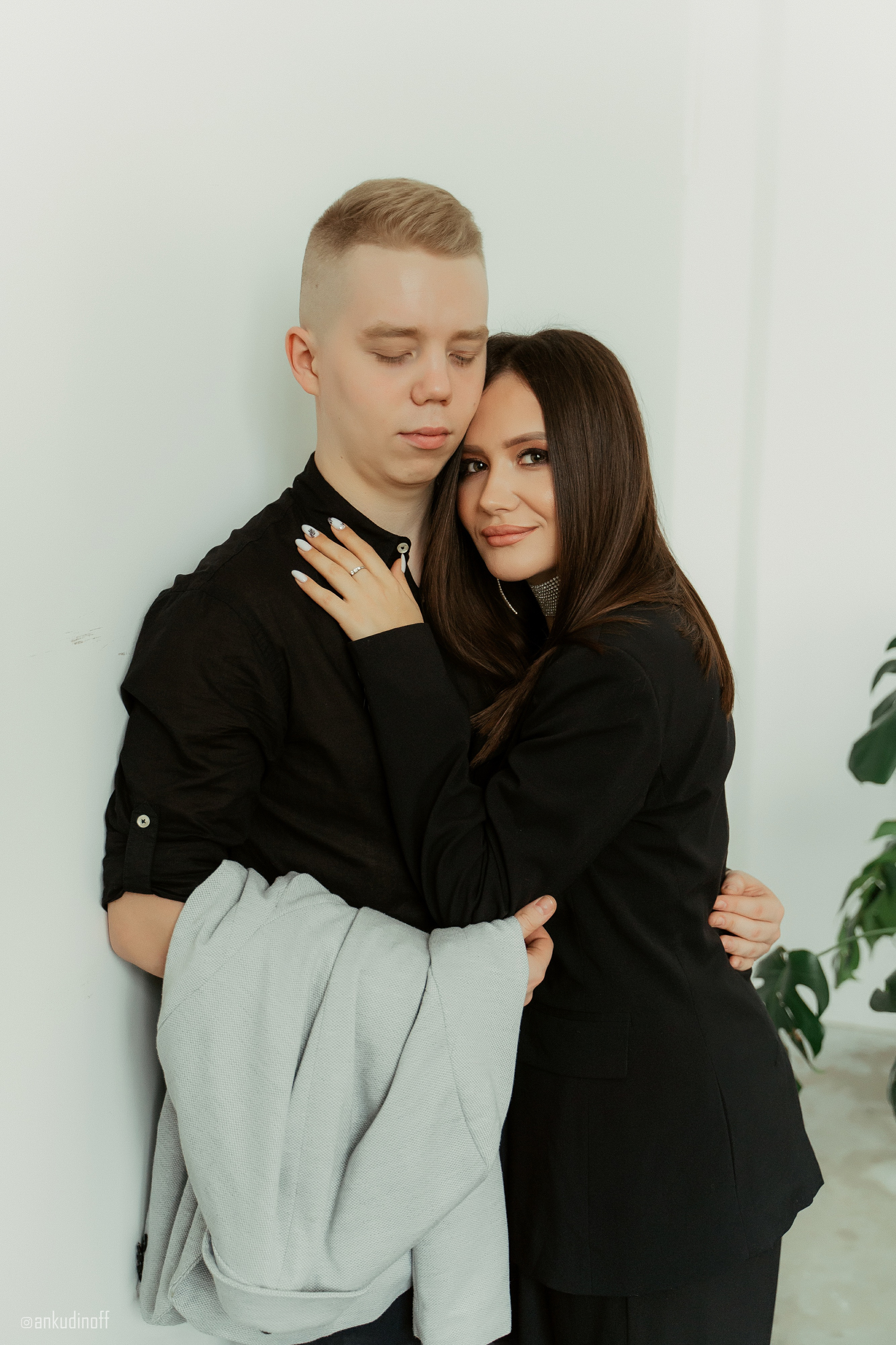 Студийная съёмка Владимира и Анастасии. Фотограф Никита Анкудинов. Москва — Чебоксары — Казань