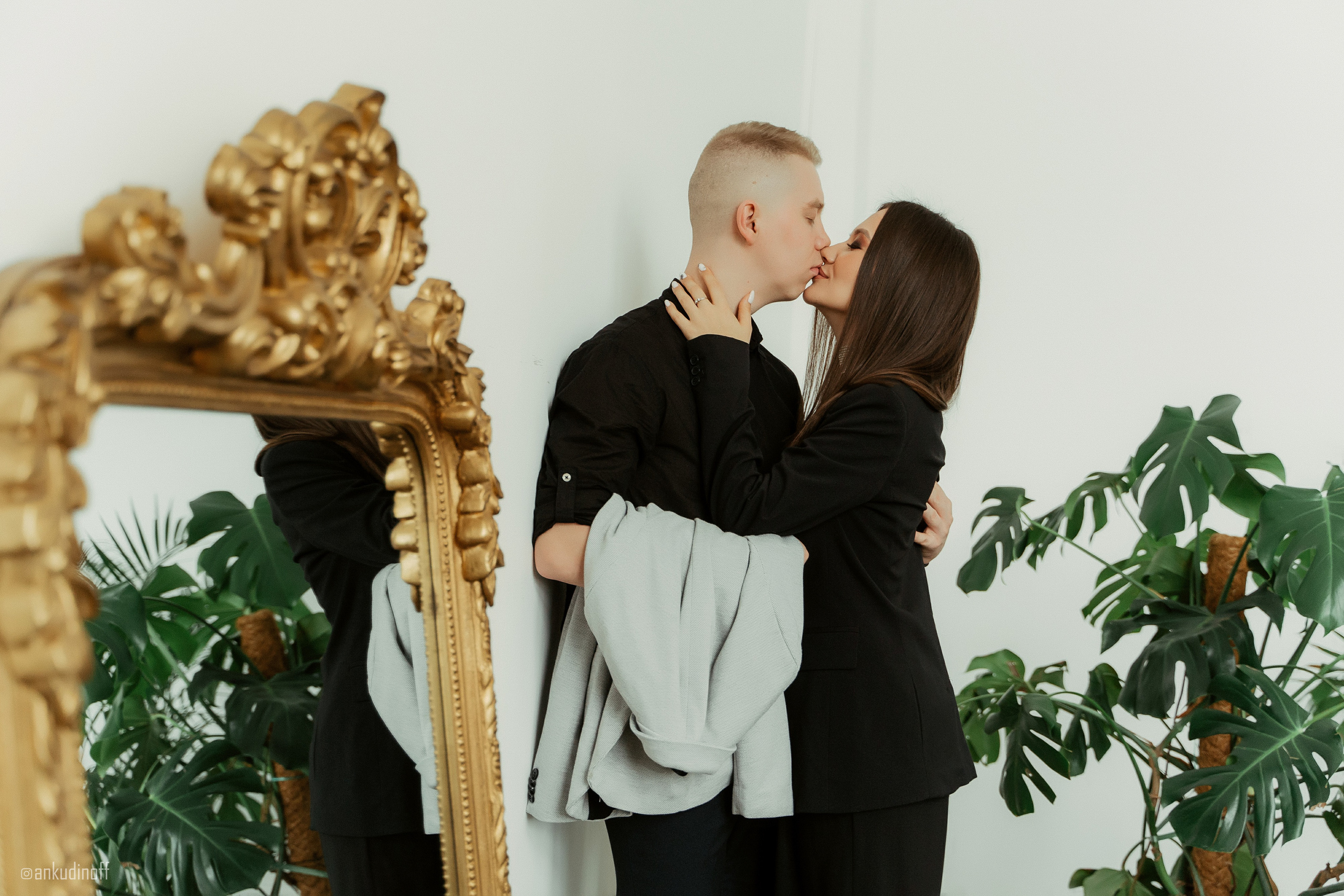 Студийная съёмка Владимира и Анастасии. Фотограф Никита Анкудинов. Москва — Чебоксары — Казань