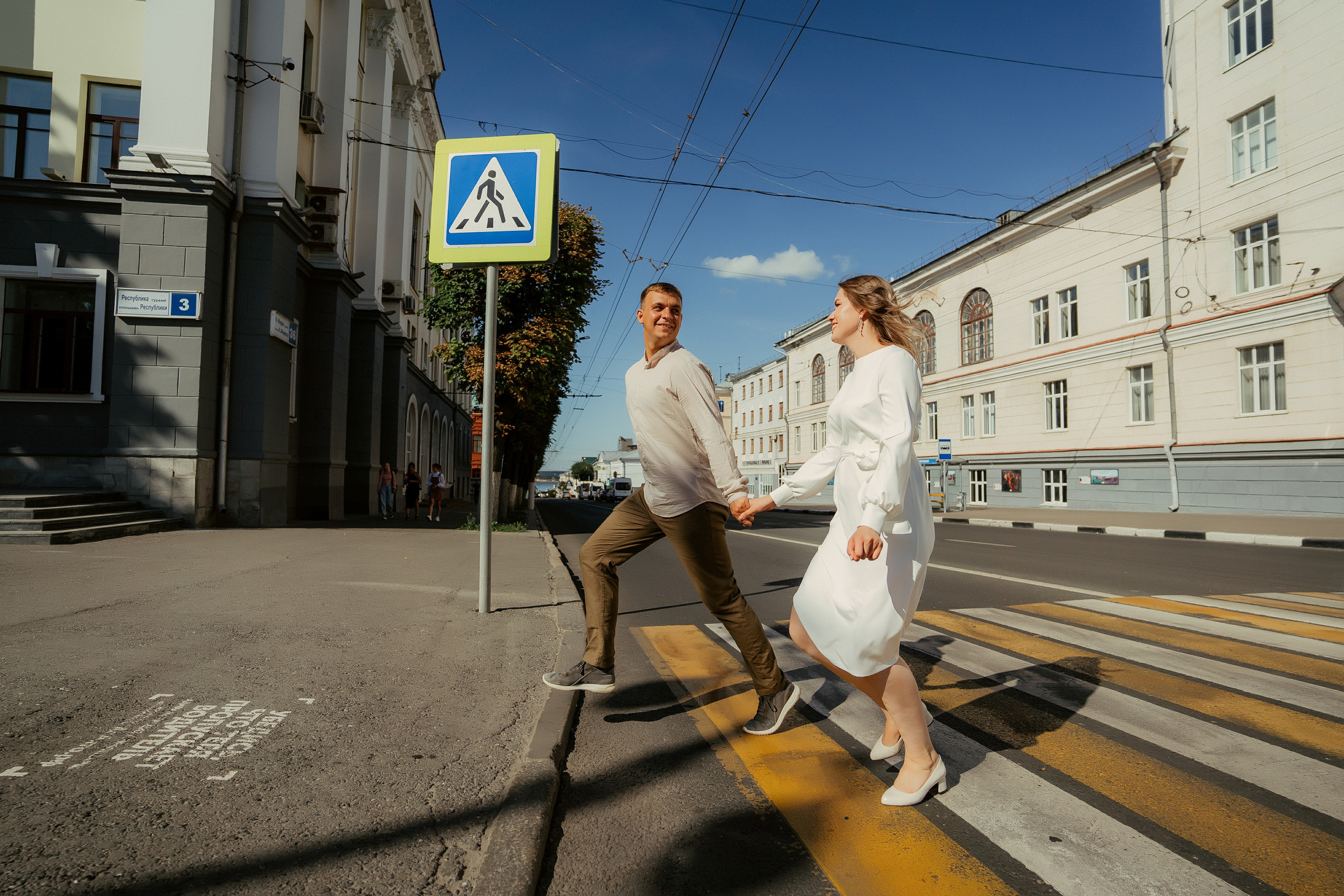Прогулка Евгения и Светланы. Фотограф Никита Анкудинов. Москва — Чебоксары — Казань