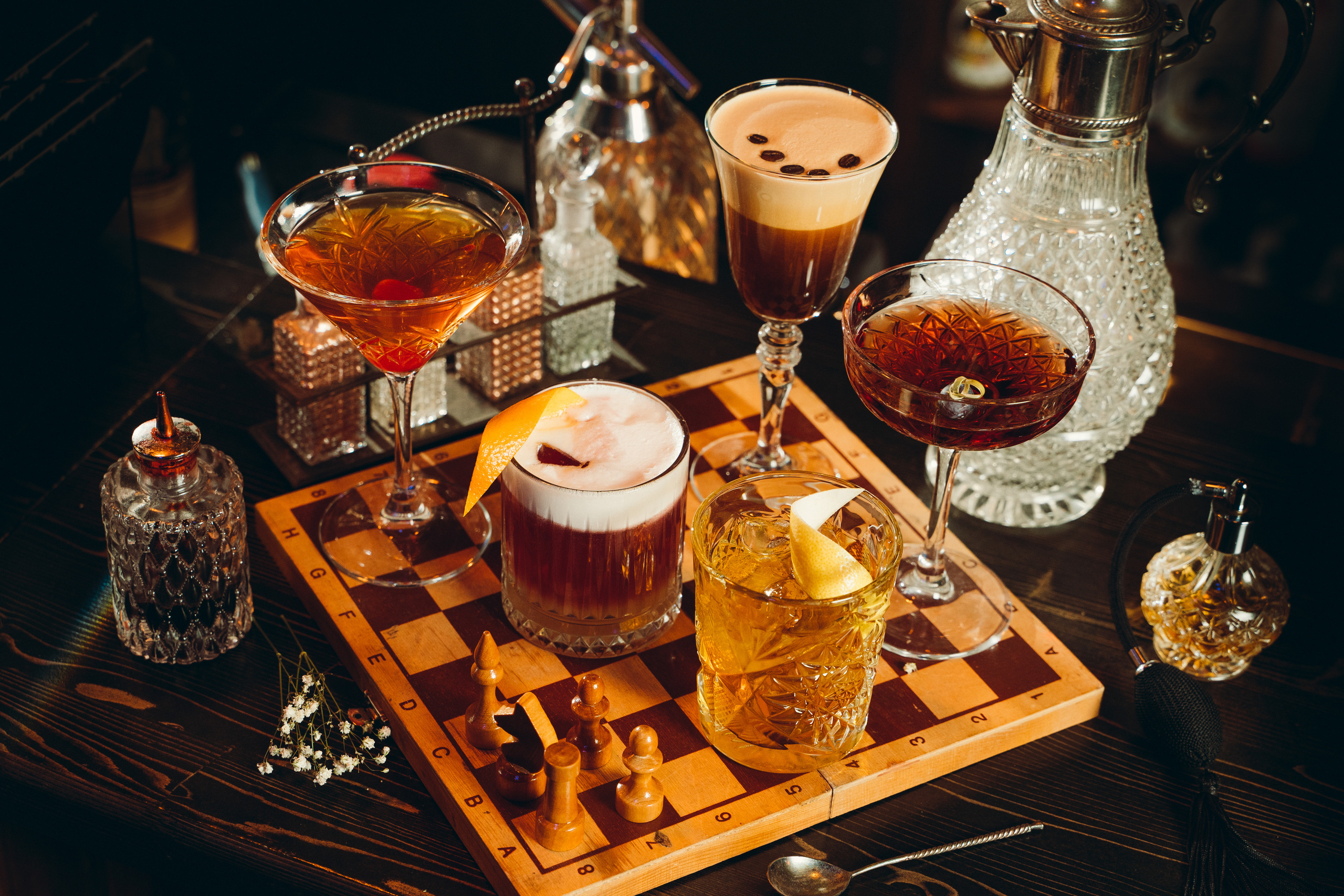 Коктейли для Jojo бара. Фотограф Никита Анкудинов. Москва — Чебоксары — Казань