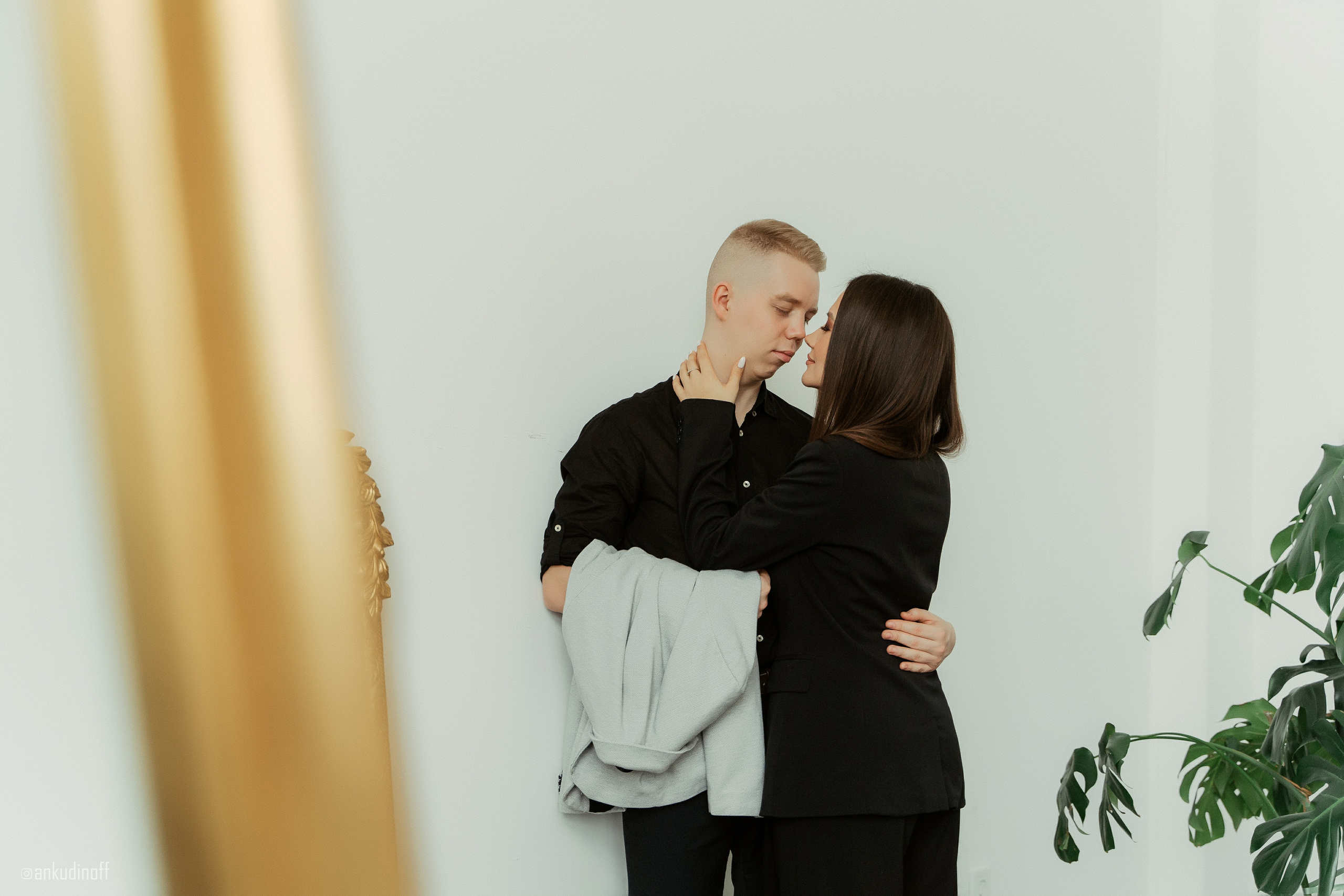 Студийная съёмка Владимира и Анастасии. Фотограф Никита Анкудинов. Москва — Чебоксары — Казань