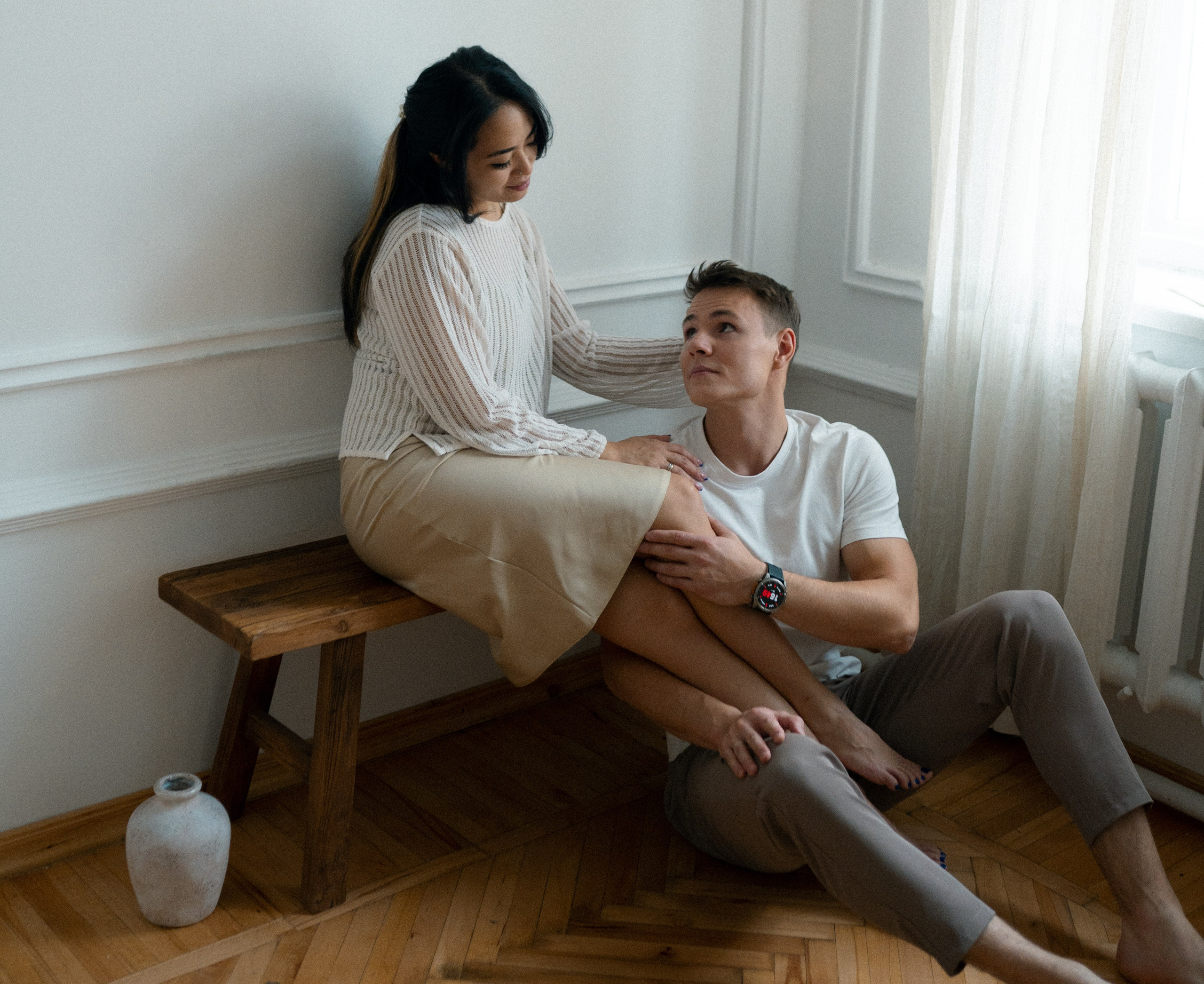 Morning pillow fight. Фотограф в Алматы Анастасия Новоселова