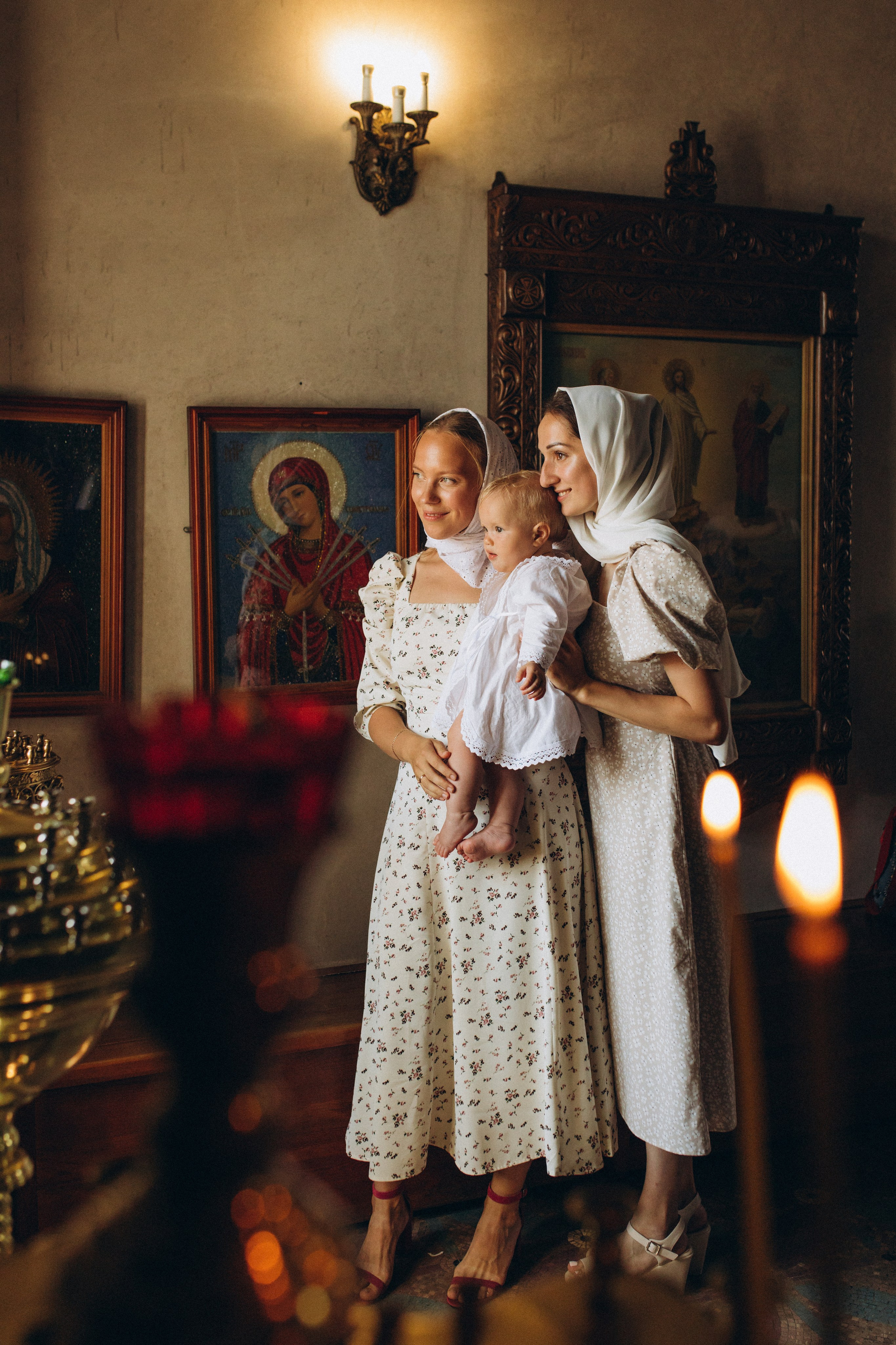 Крещение Марии. Семейный фотограф в Обнинске