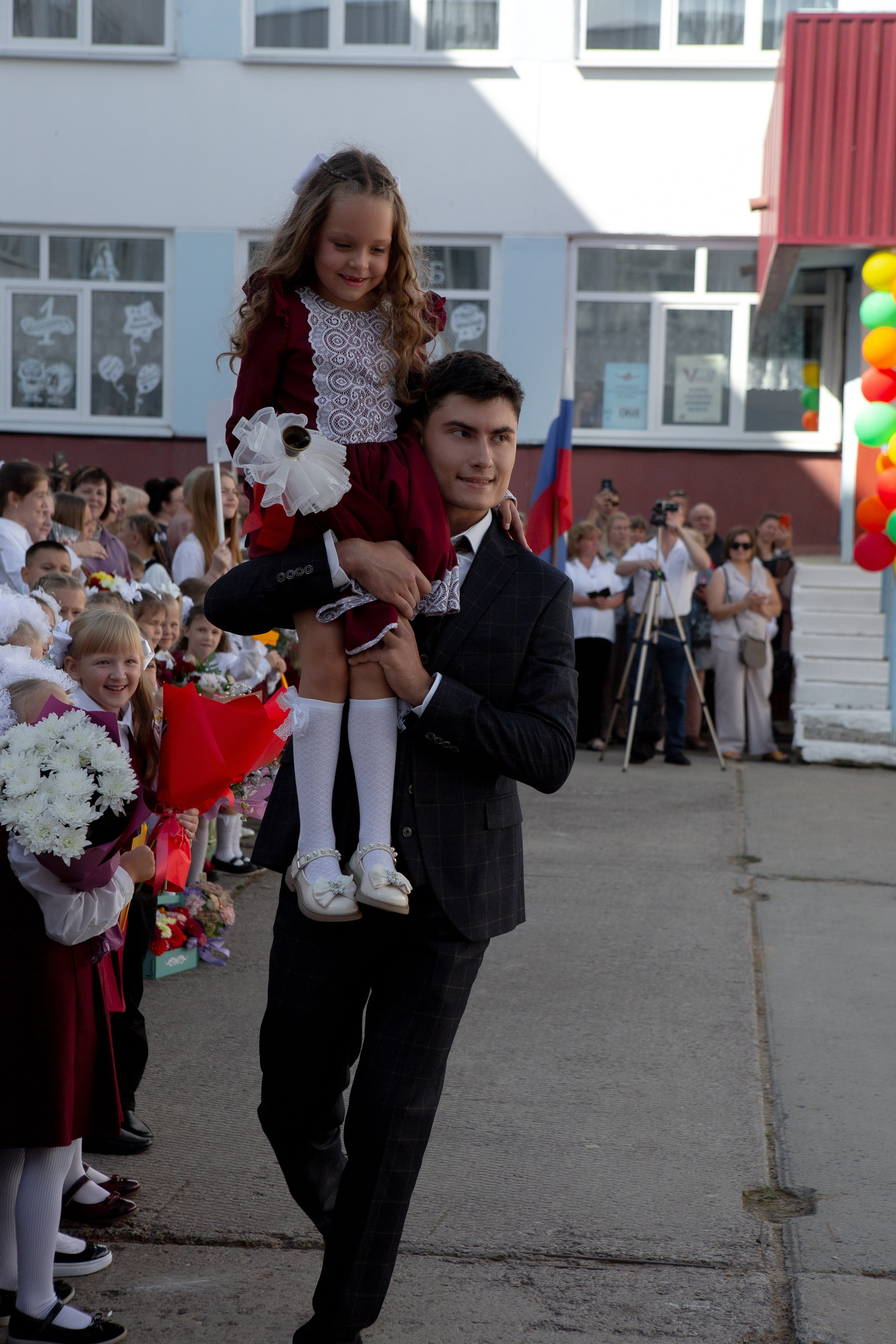 1 сентября 2023 г. 9 школа Мценск. Профессиональный фотограф в Мценске и Орловской области