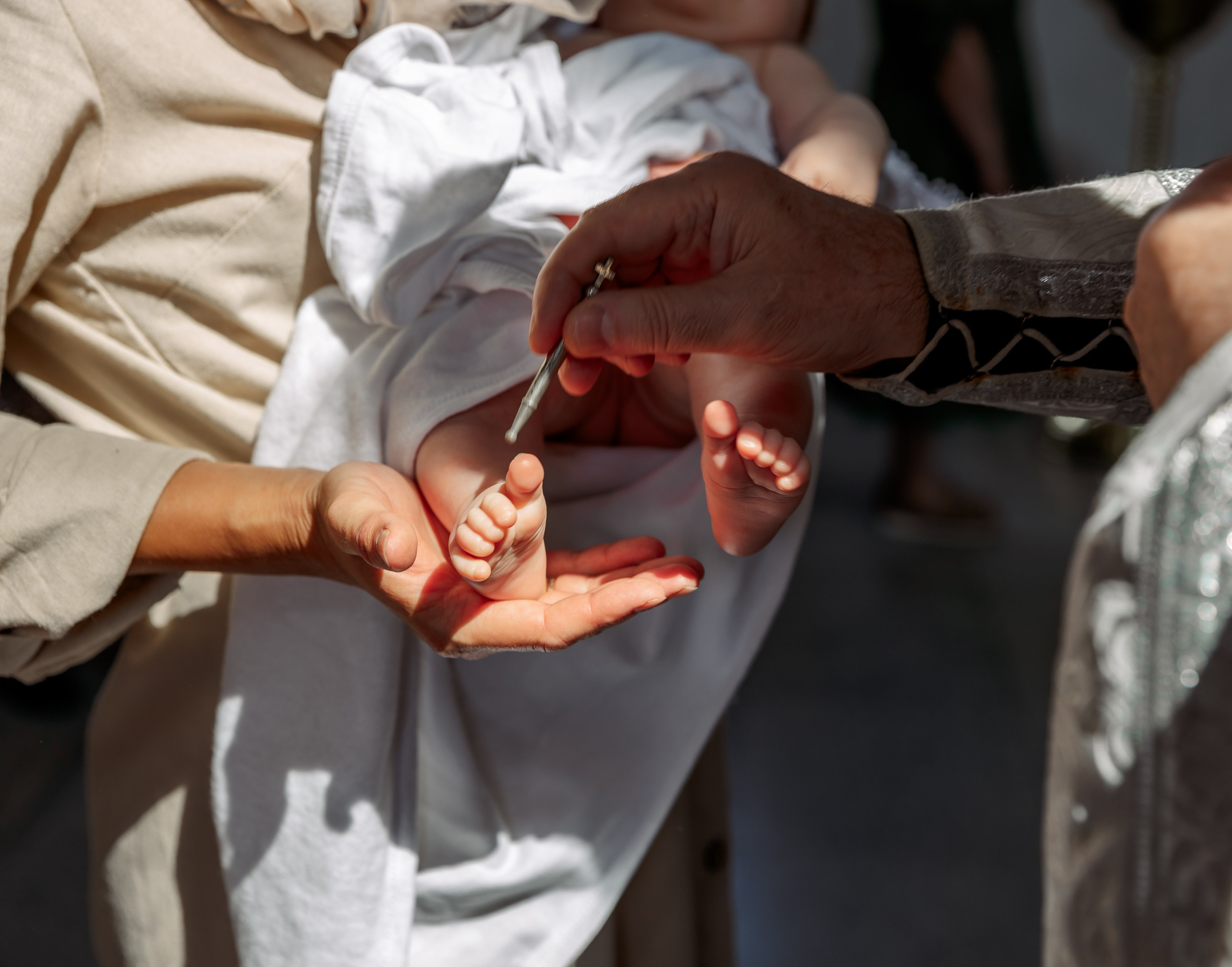 Крещение Сияны. Портретный и семейный фотограф в Москве Ирина Голубчина