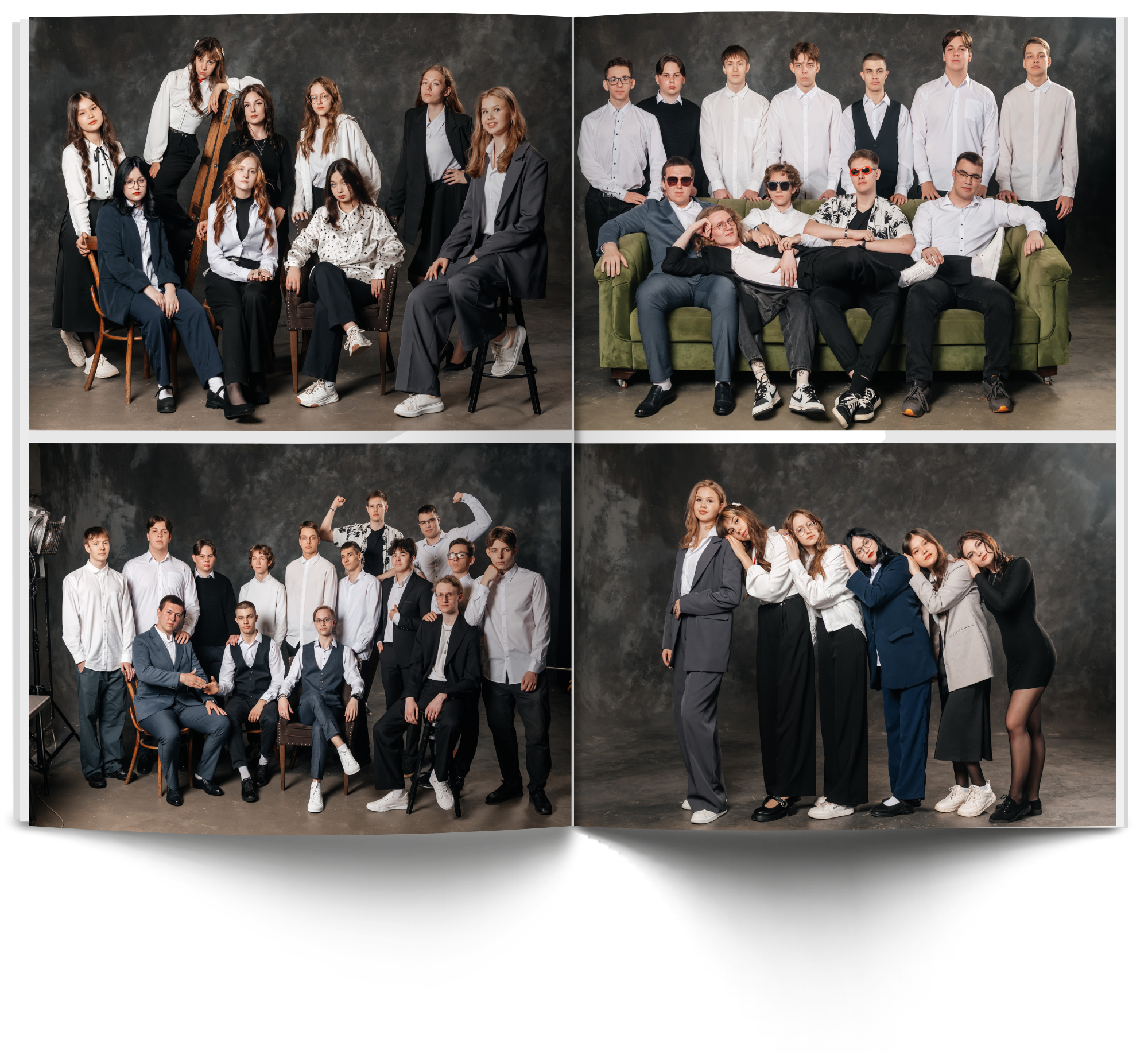 Старшие классы. Современные выпускные альбомы в Новосибирске