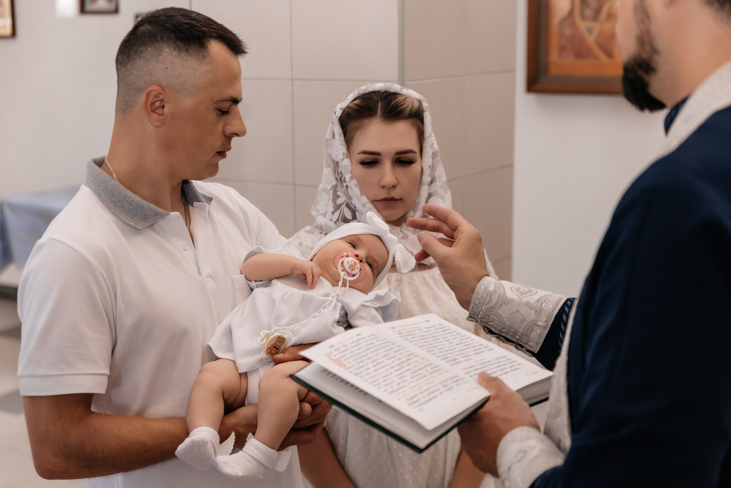 Крещение Ксении. Семейный фотограф Минск Усова Ольга