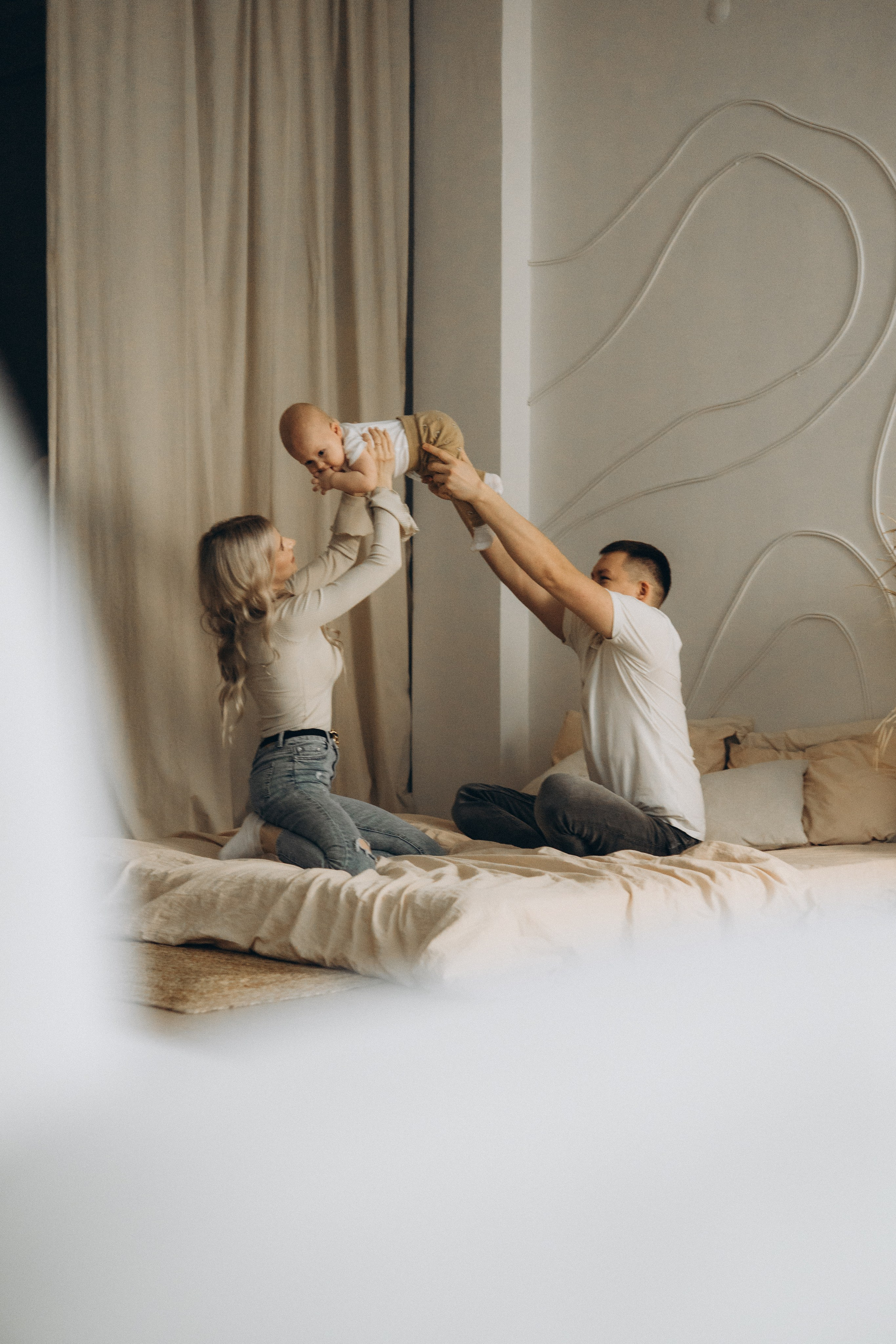 Семейная фотосессия с малышом. Семейный фотограф в Ижевске Даша Денисова