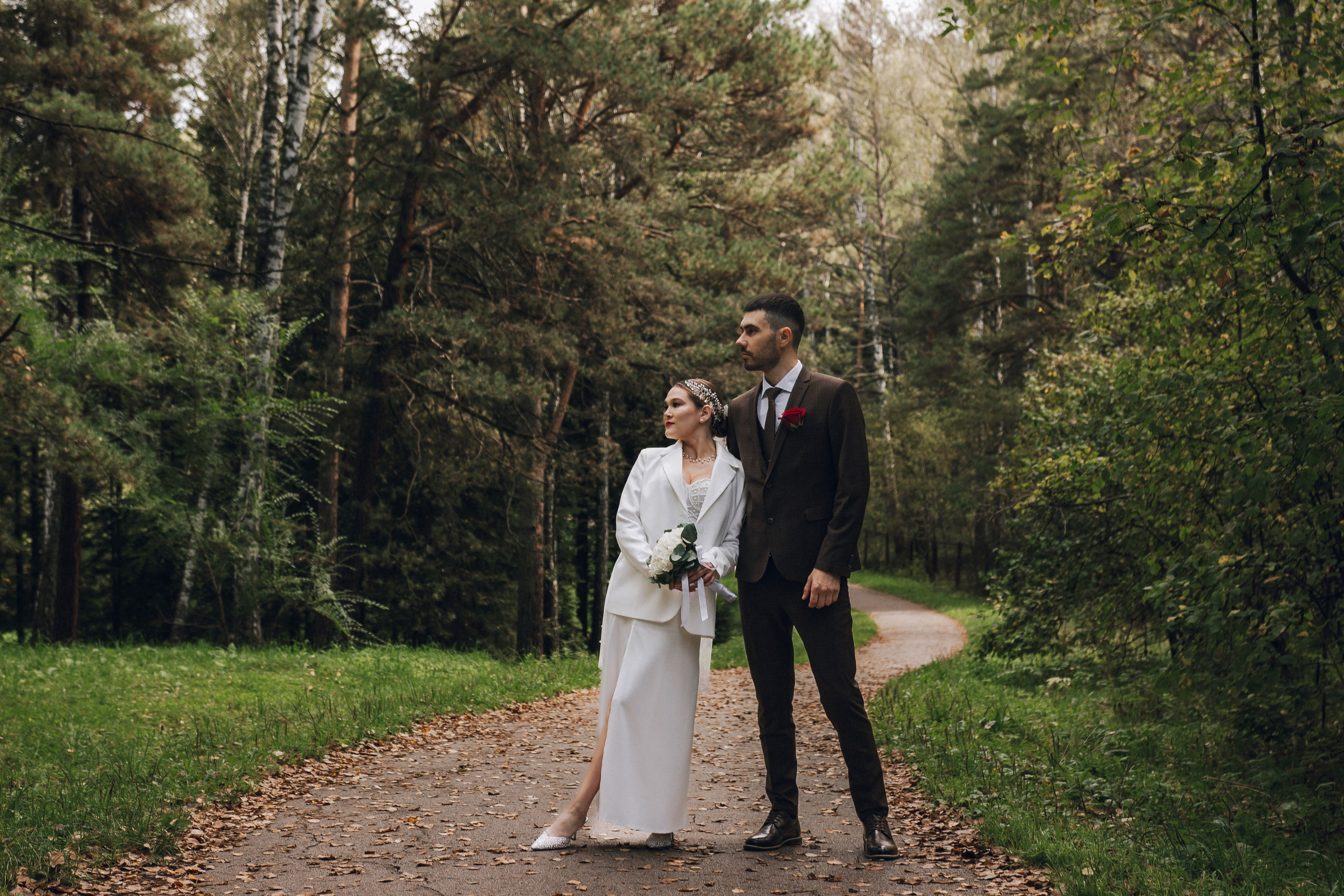 Дарья и Павел Ботанический сад. Фотограф Новосибирск