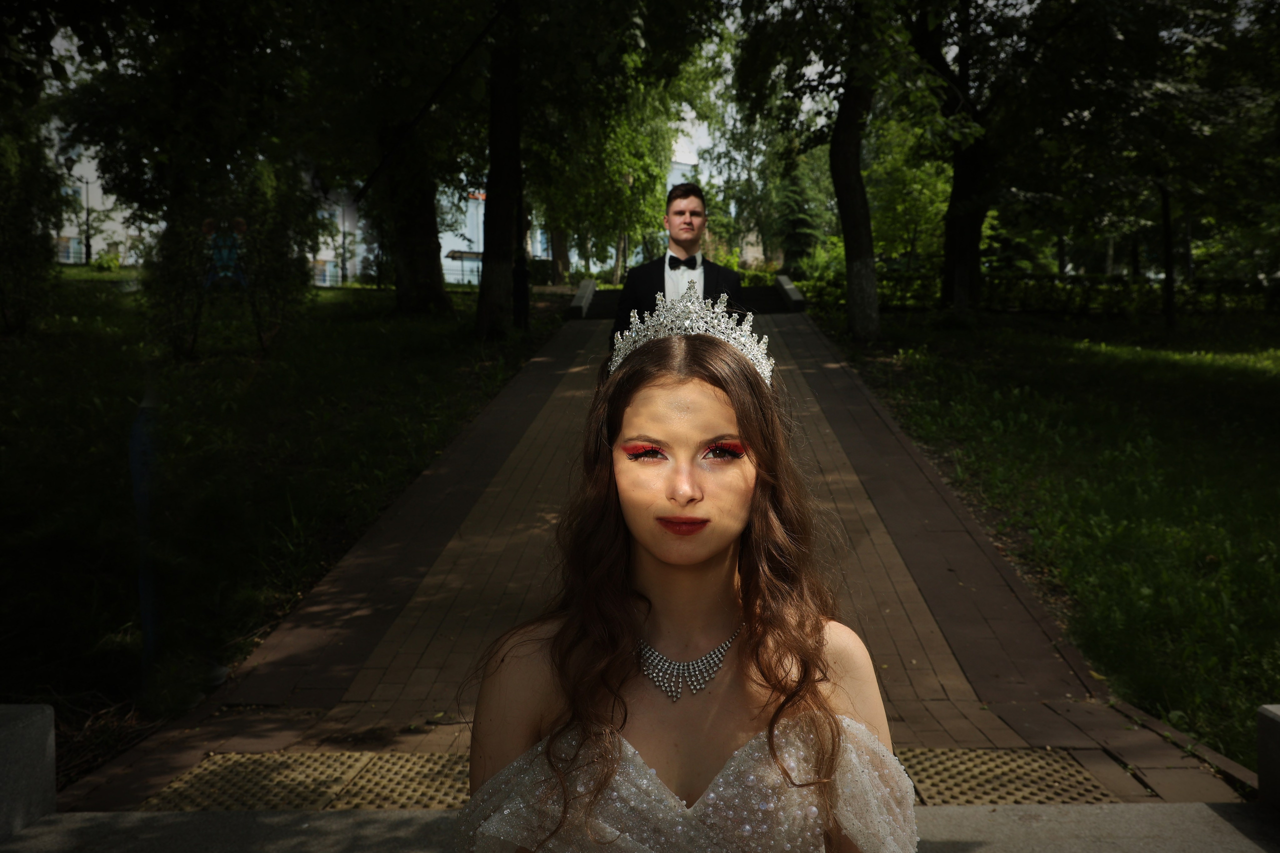 Свадебные фотографии в Струковском парке Самары. Свадебный видеограф и свадебный фотограф в Самаре Олег Слеб