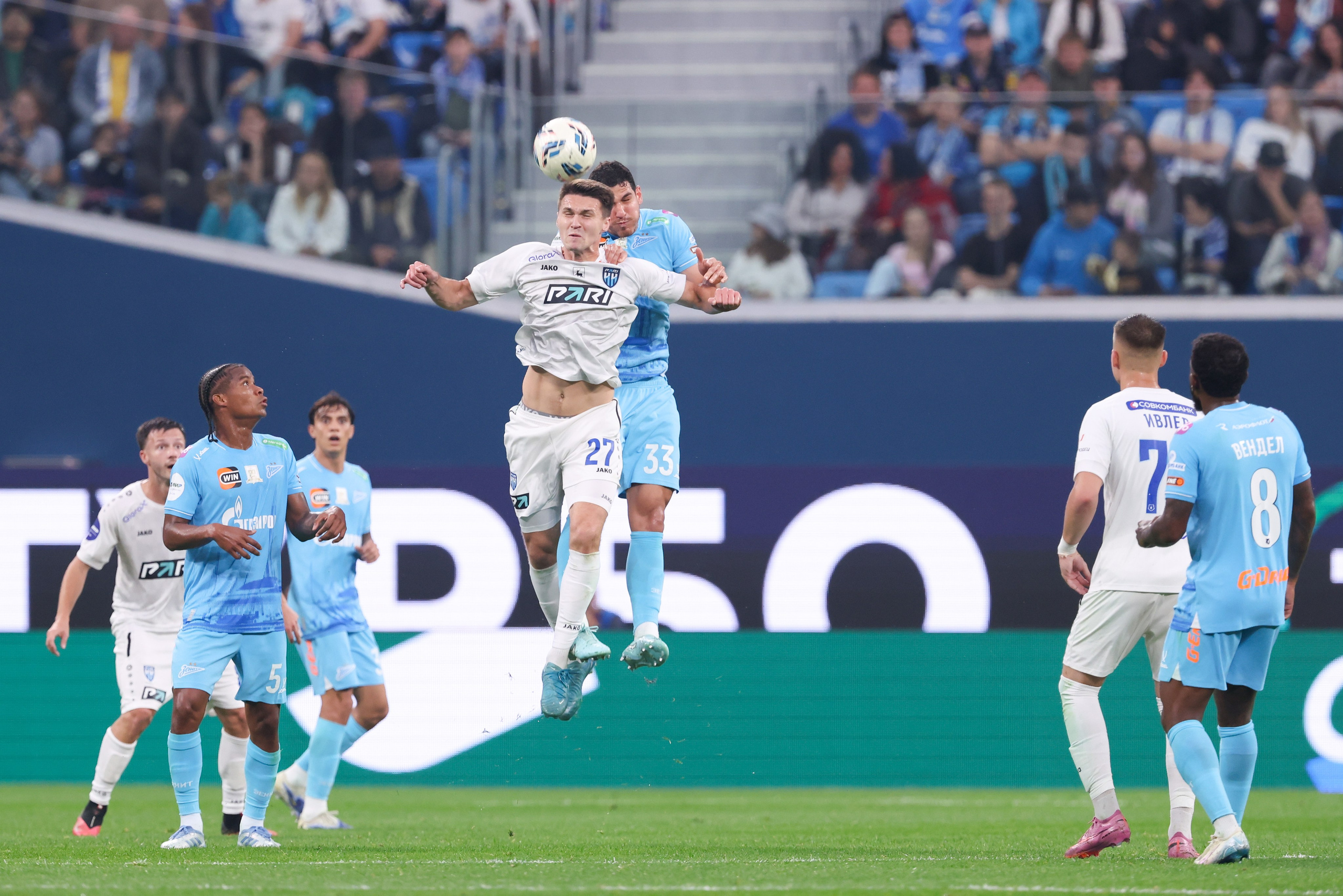 ФК «Зенит» — ФК «Пари НН» 30.08.2025. Спортивный и репортажный фотограф Антон Тереханов