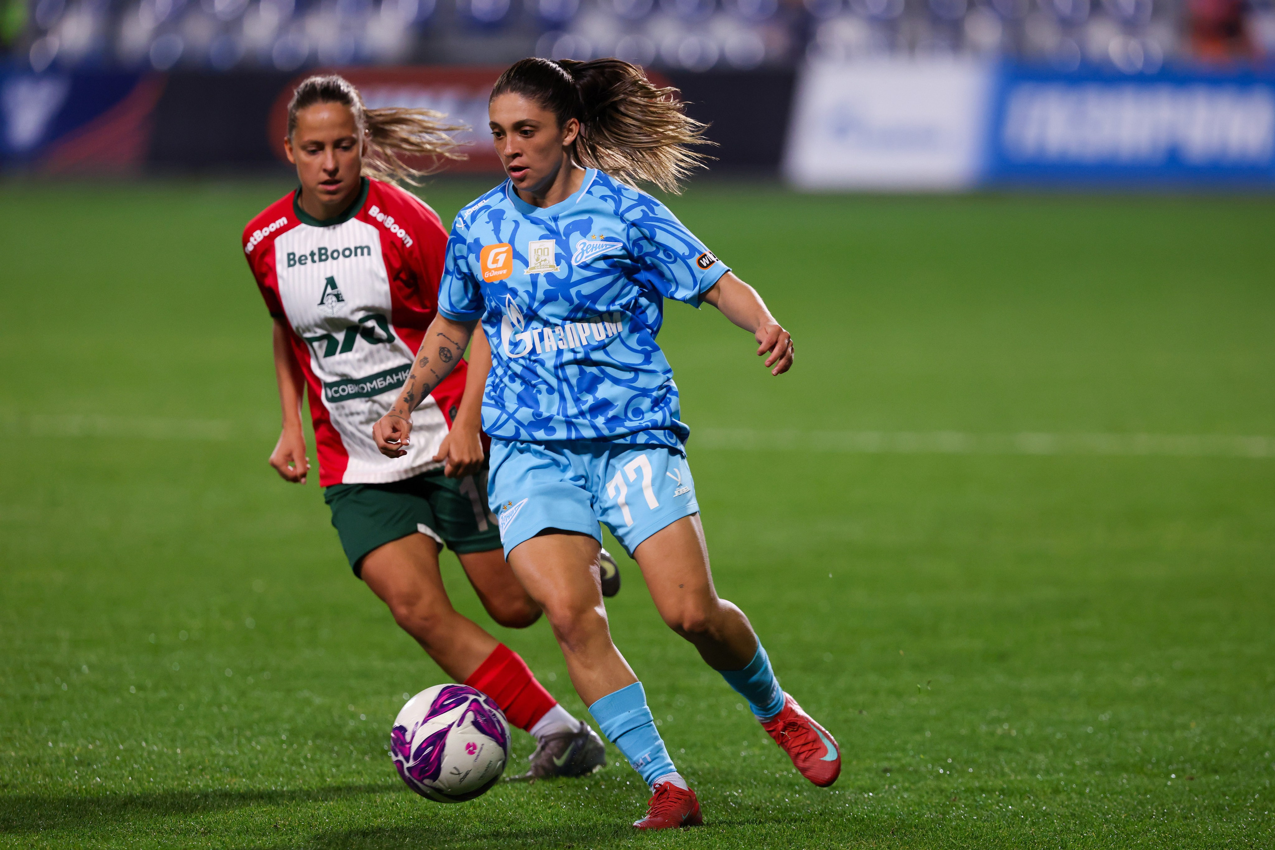 ЖФК «Зенит» — ЖФК «Локомотив» Москва Winline Кубок России 13.09.2025. Спортивный и репортажный фотограф Антон Тереханов