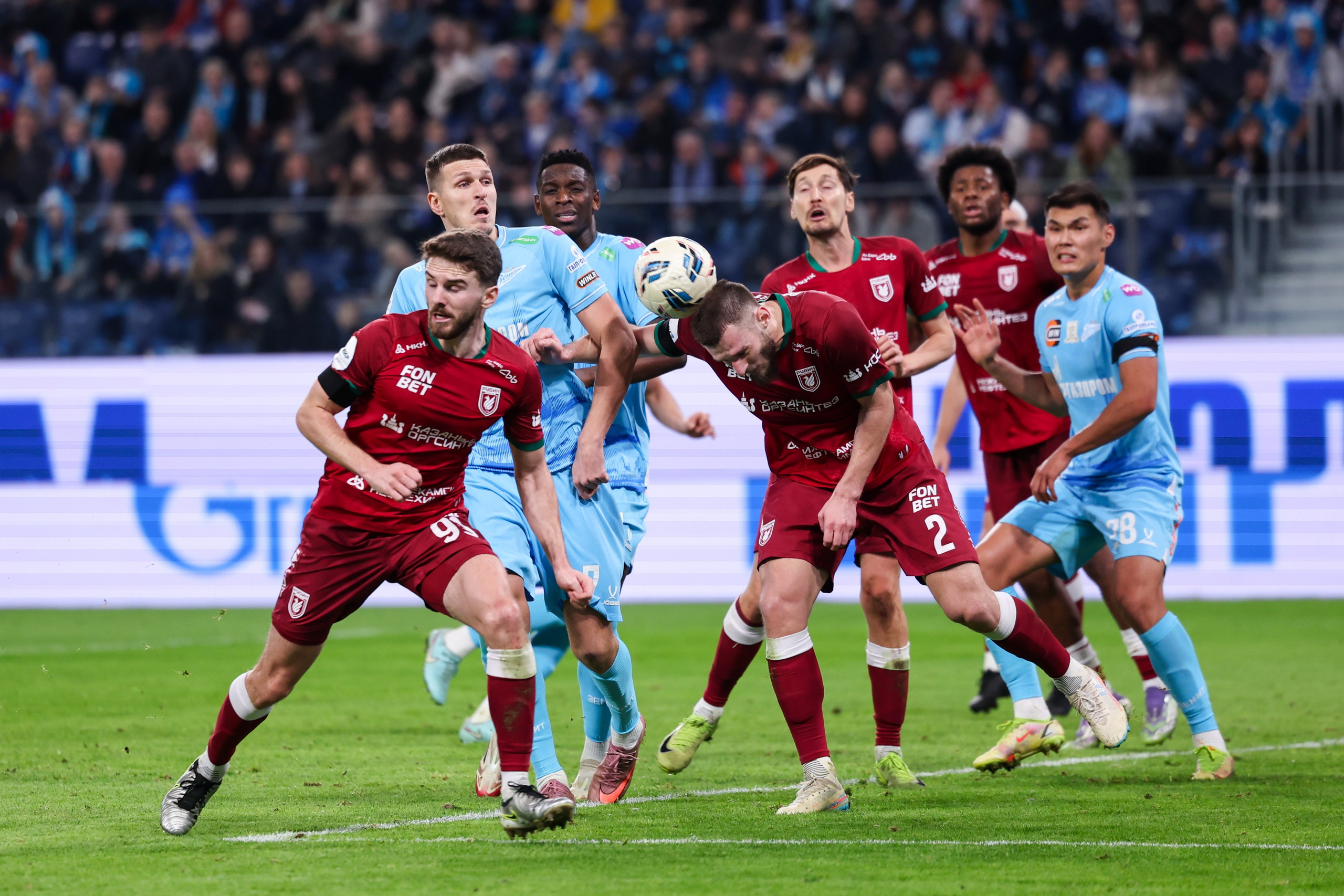 ФК «Зенит» — ФК «Рубин» 30.11.2025. Спортивный и репортажный фотограф Антон Тереханов