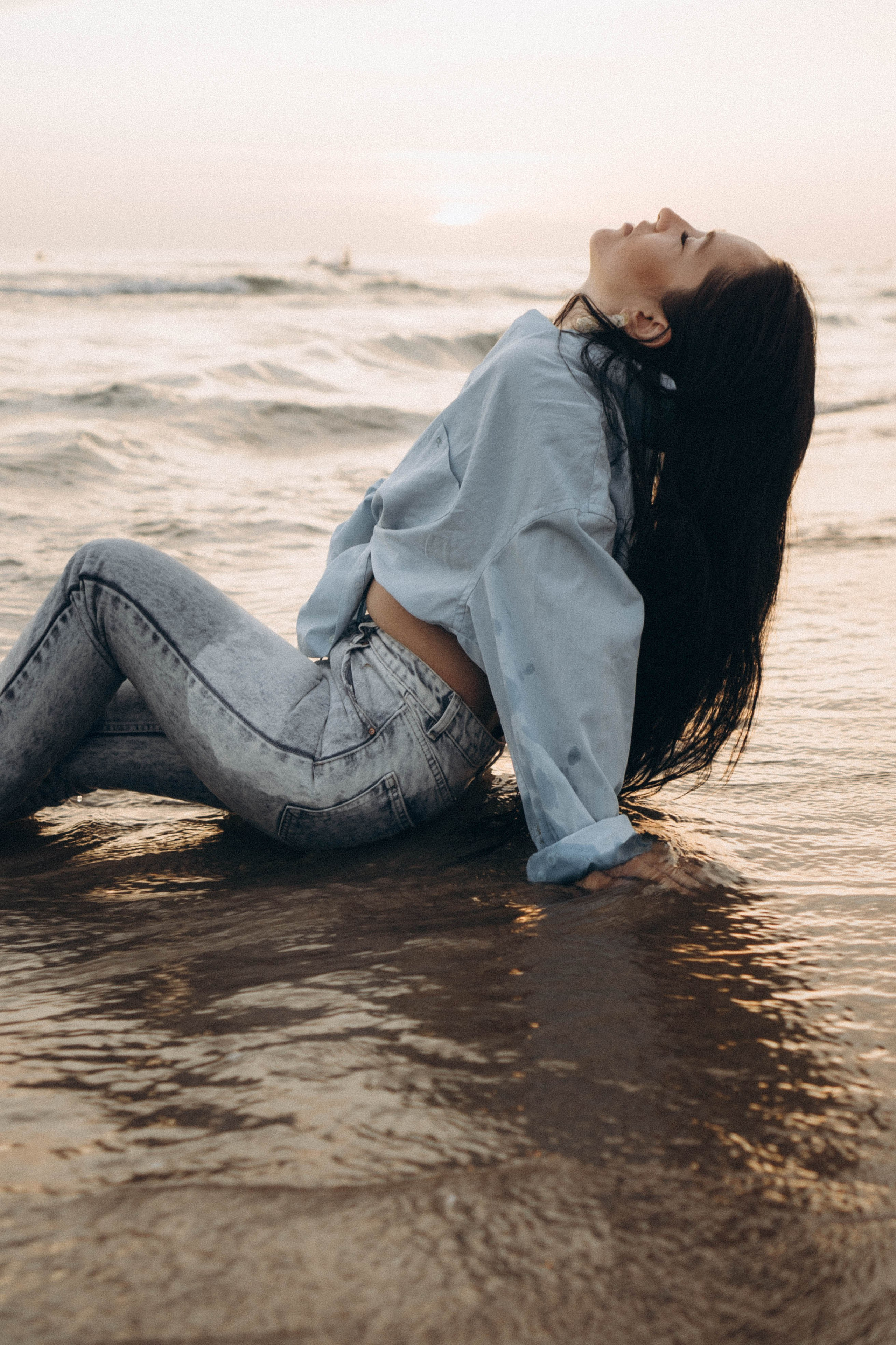 Июльский вечер на берегу черного моря. Профессиональный фотограф, Санкт-Петербург — Виктория Богомолова