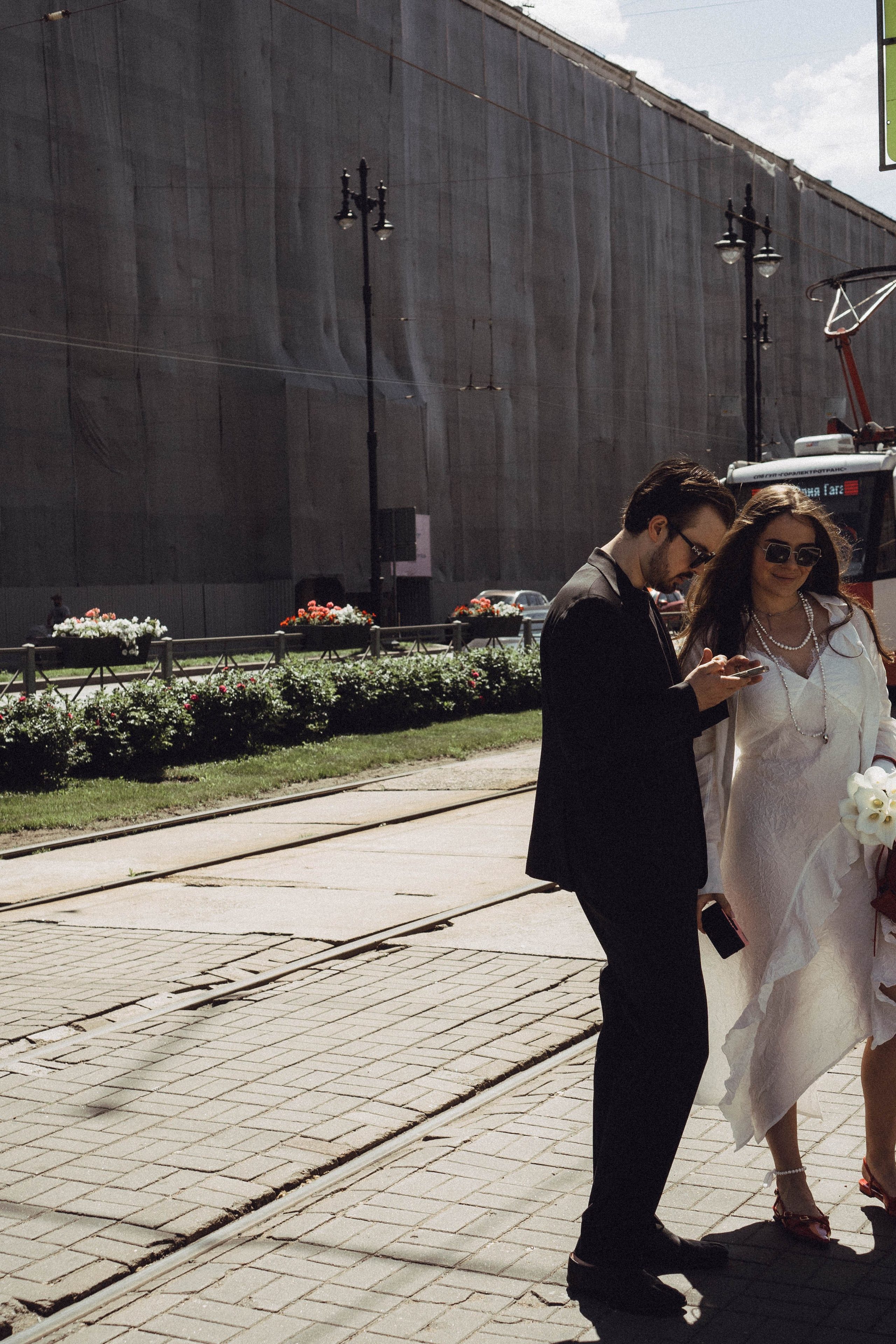СВАДЕБНАЯ СЬЕМКА В ПАРКЕ ПОБЕДЫ И ПРОГУЛКА ПО МОСКОВСКОМУ ПРОСПЕКТУ. Профессиональный фотограф, Санкт-Петербург — Виктория Богомолова