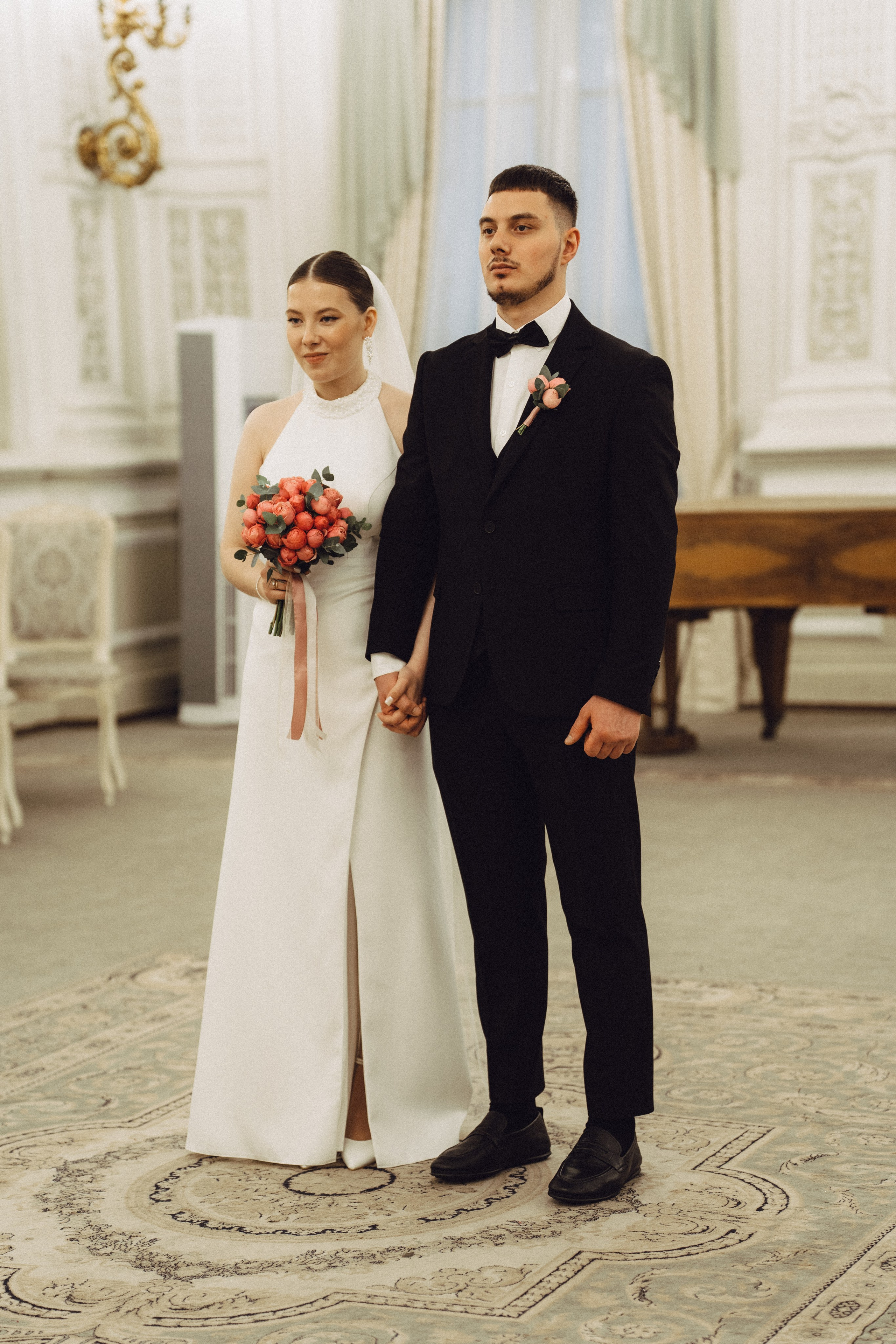 СВАДЕБНАЯ СЬЕМКА В ПЕВОМ ДВОРЦЕ БРАКОСОЧЕТАНИЯ. Профессиональный фотограф, Санкт-Петербург — Виктория Богомолова