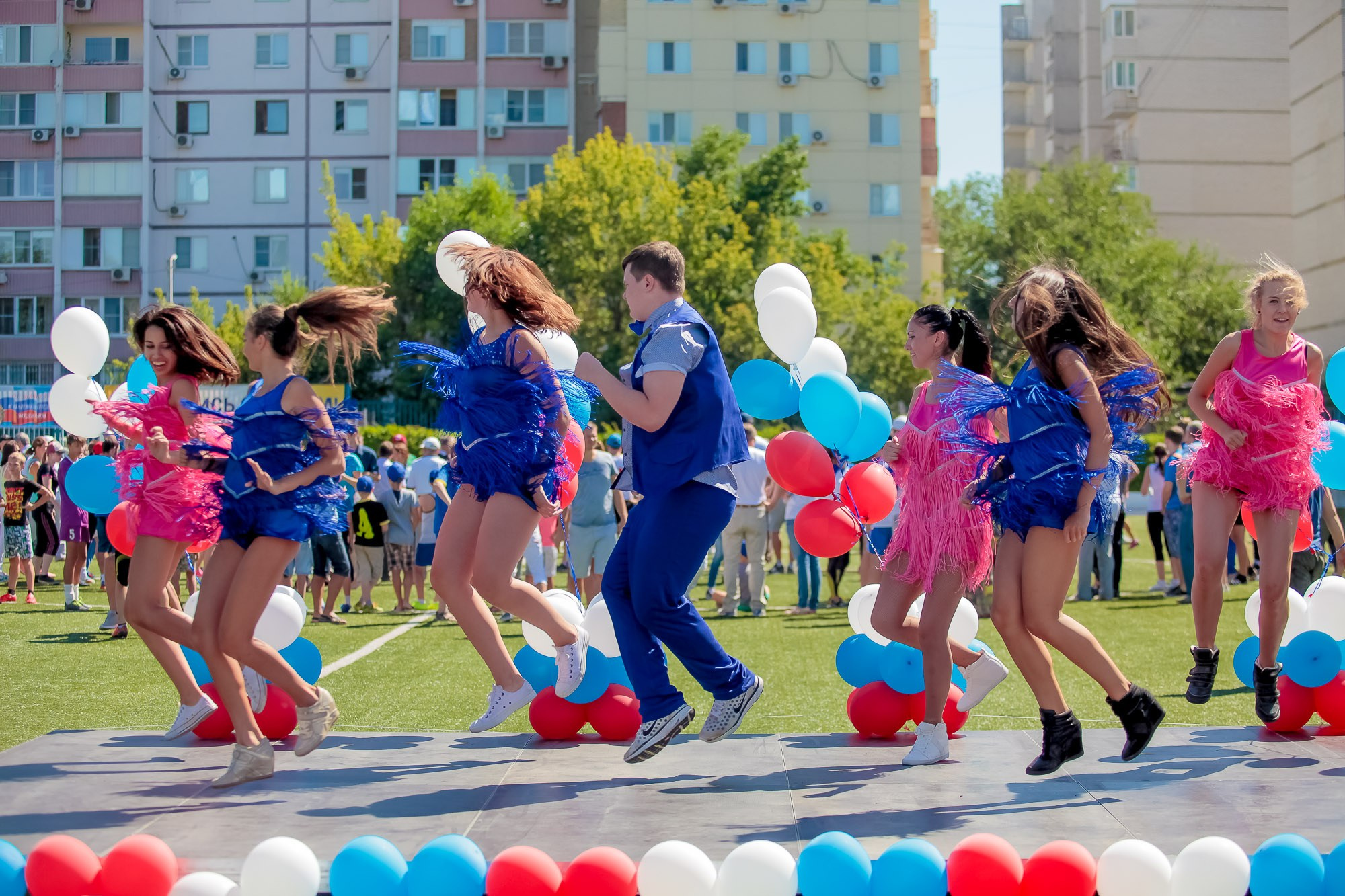 День Физкульт. Максим Матвийченко и Виктория Басова профессионалы своего дела