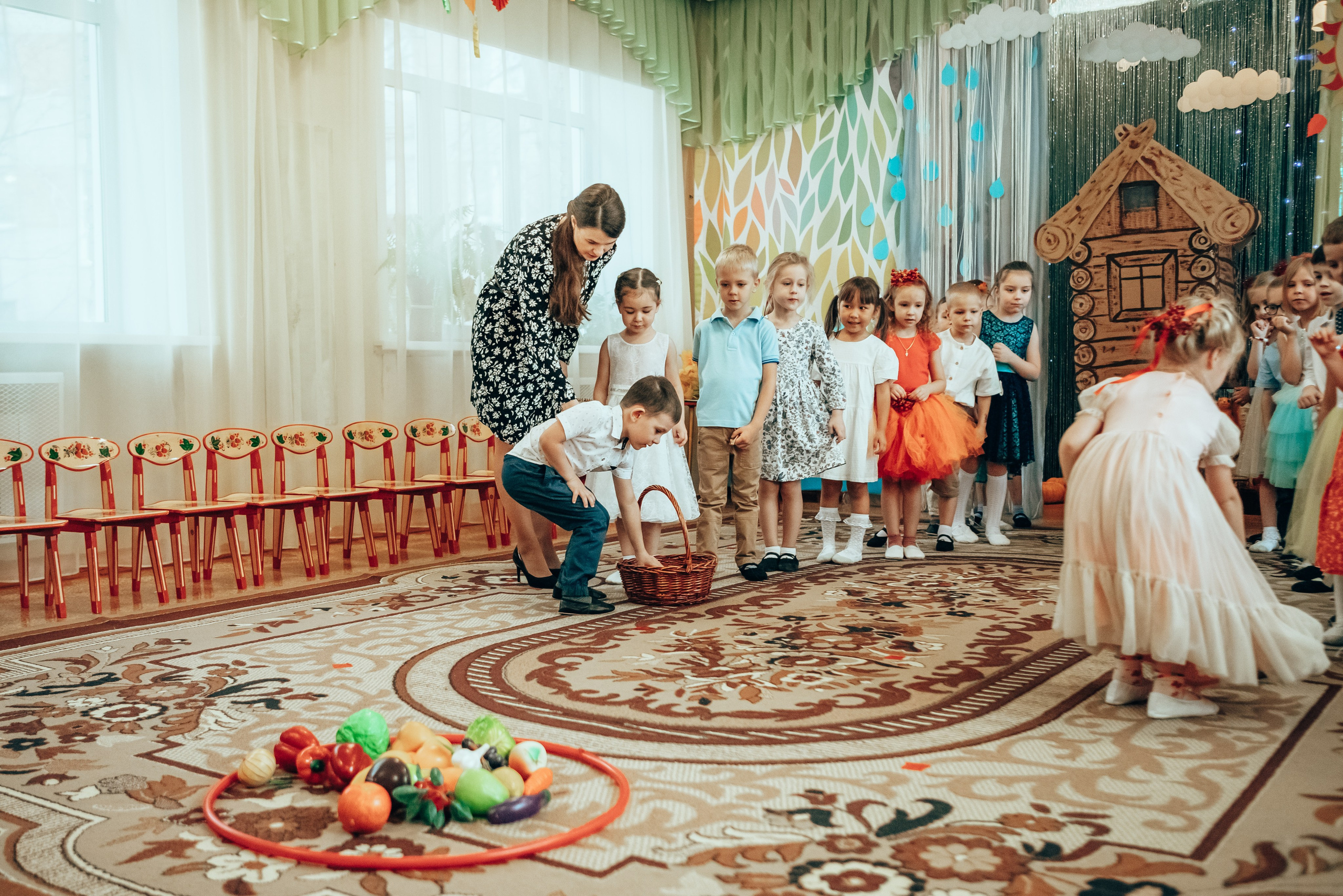 Утренник «Праздник осени». Семейный и детский фотограф в г. Новосибирске Макеева Анастасия